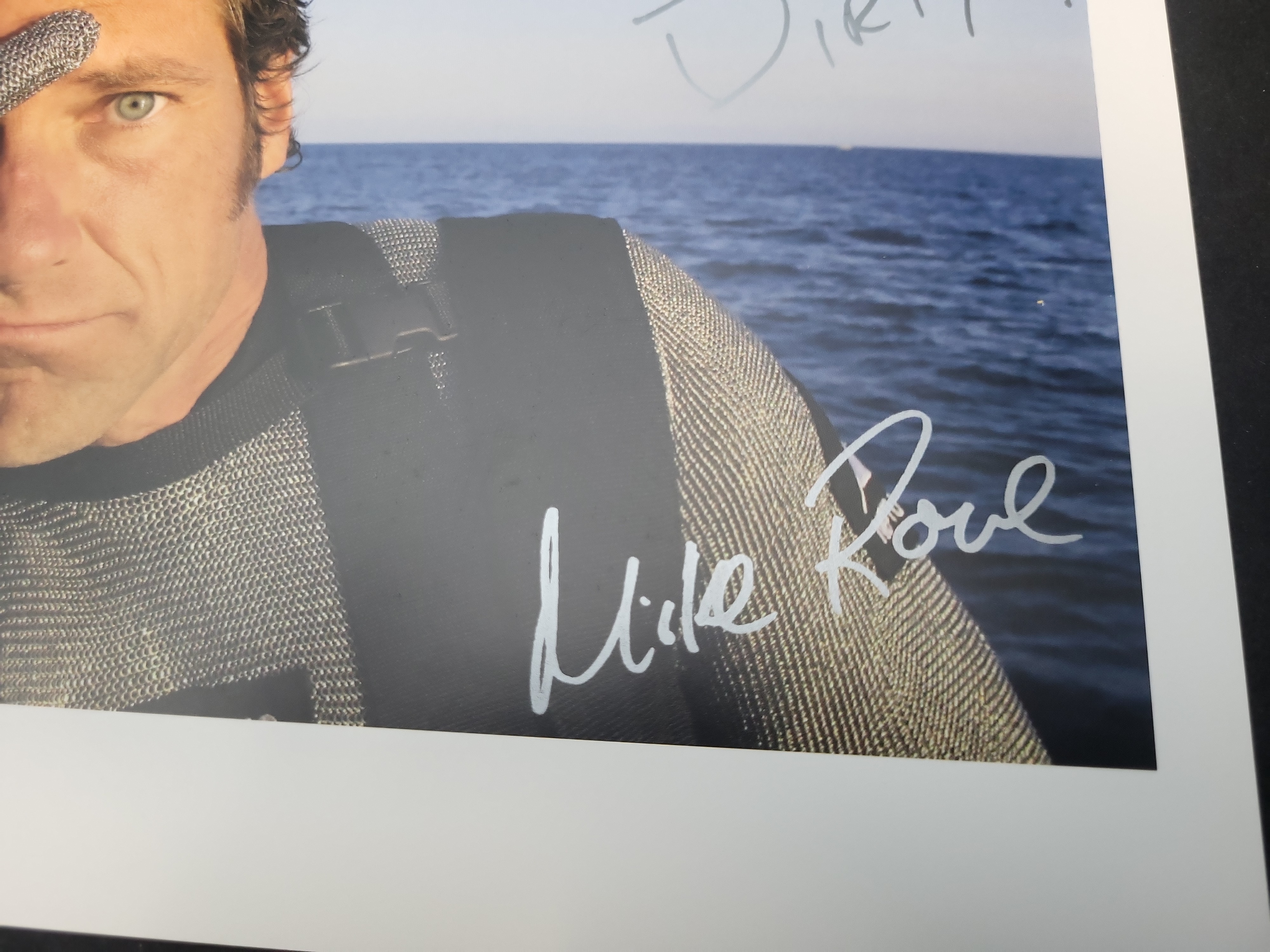 I03383 | A Collection of Three Autographed Celebrity Promotional Photographs and One Printed Letter