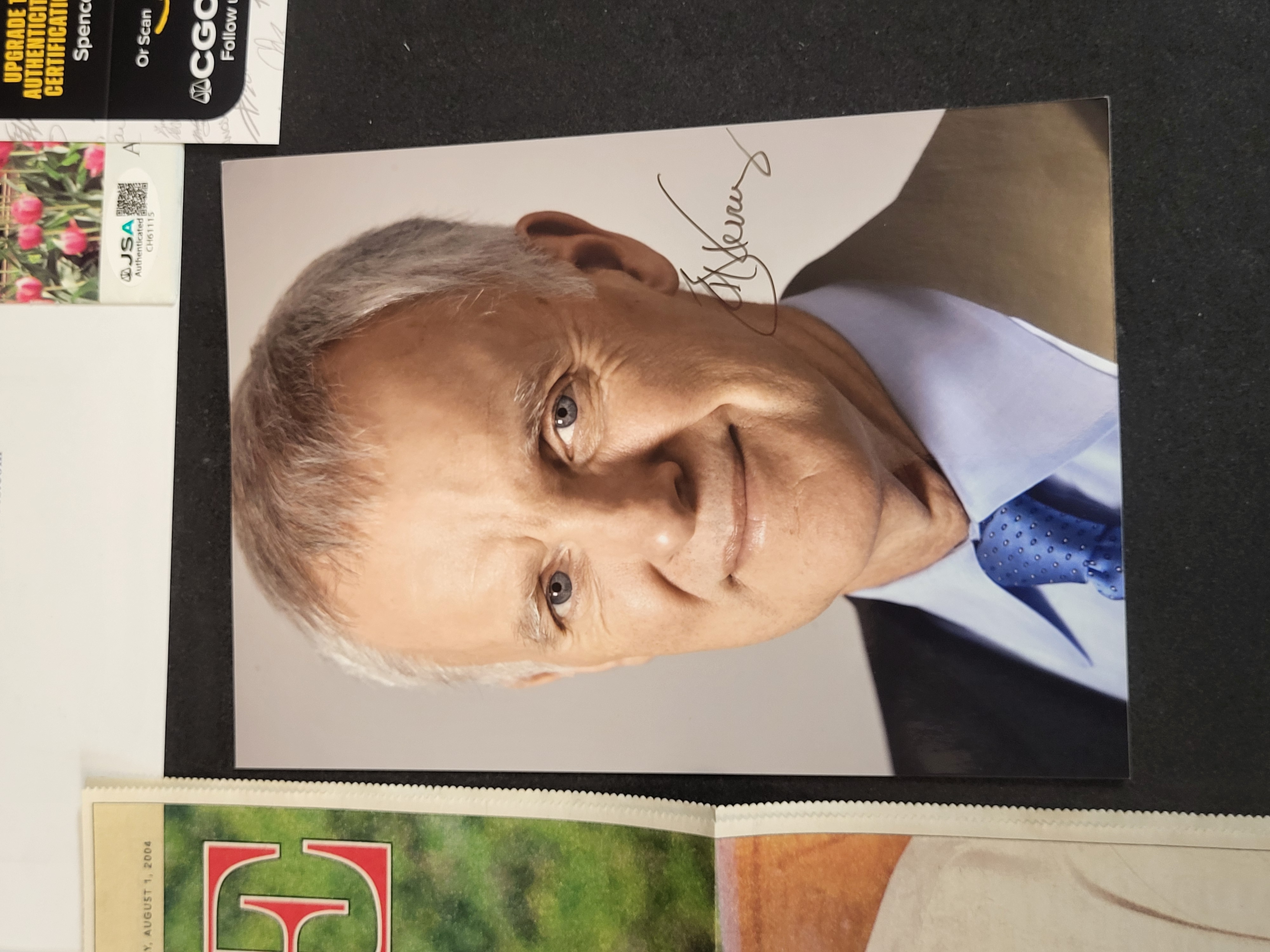 I03387 | A Collection of Five Autographed U.S. Military Memorabilia Items Including General Tommy Franks and Medal of Honor Recipients