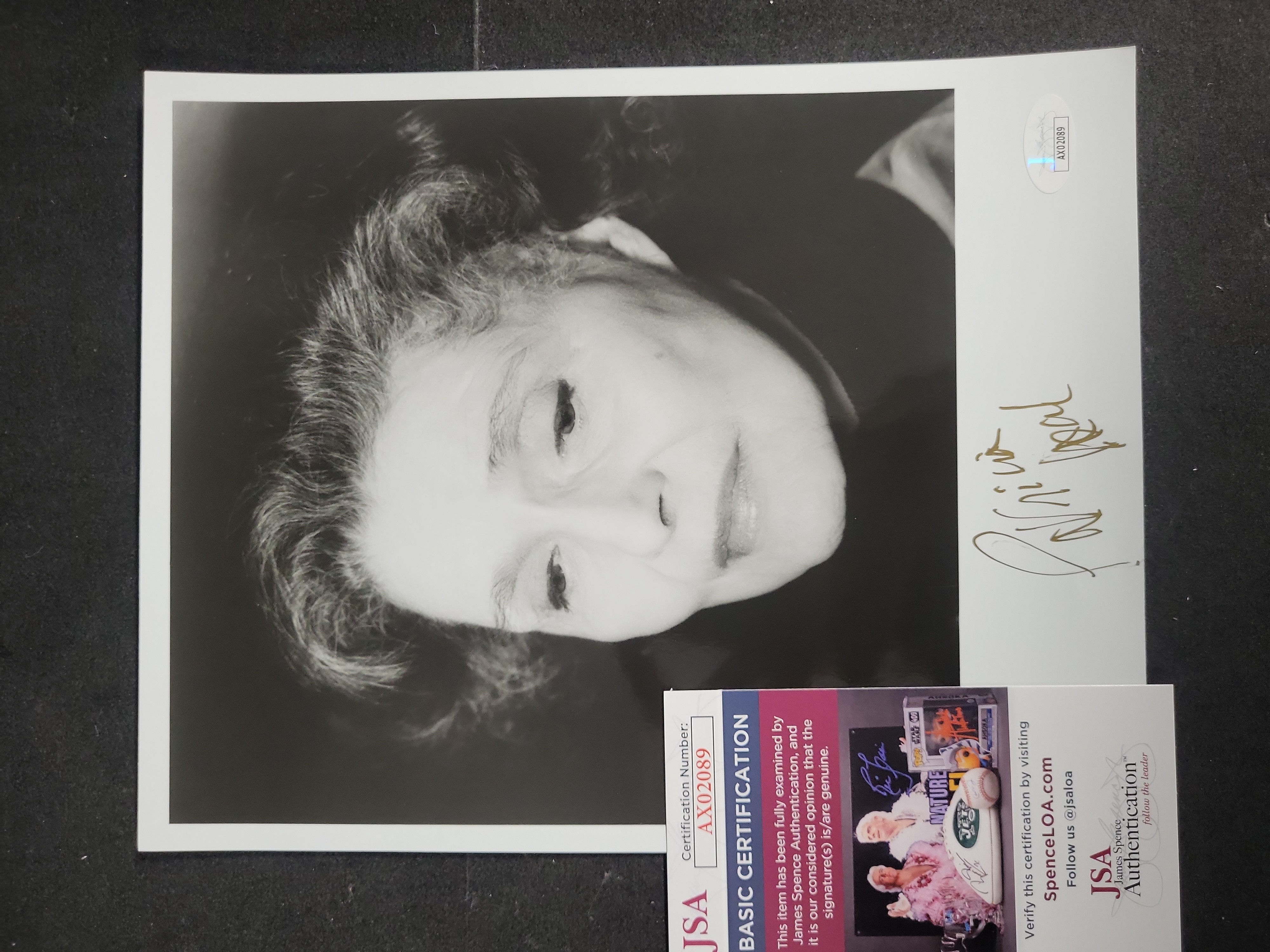 I03419 | Pearl S. Buck Signed Black and White Photograph JSA Authenticated