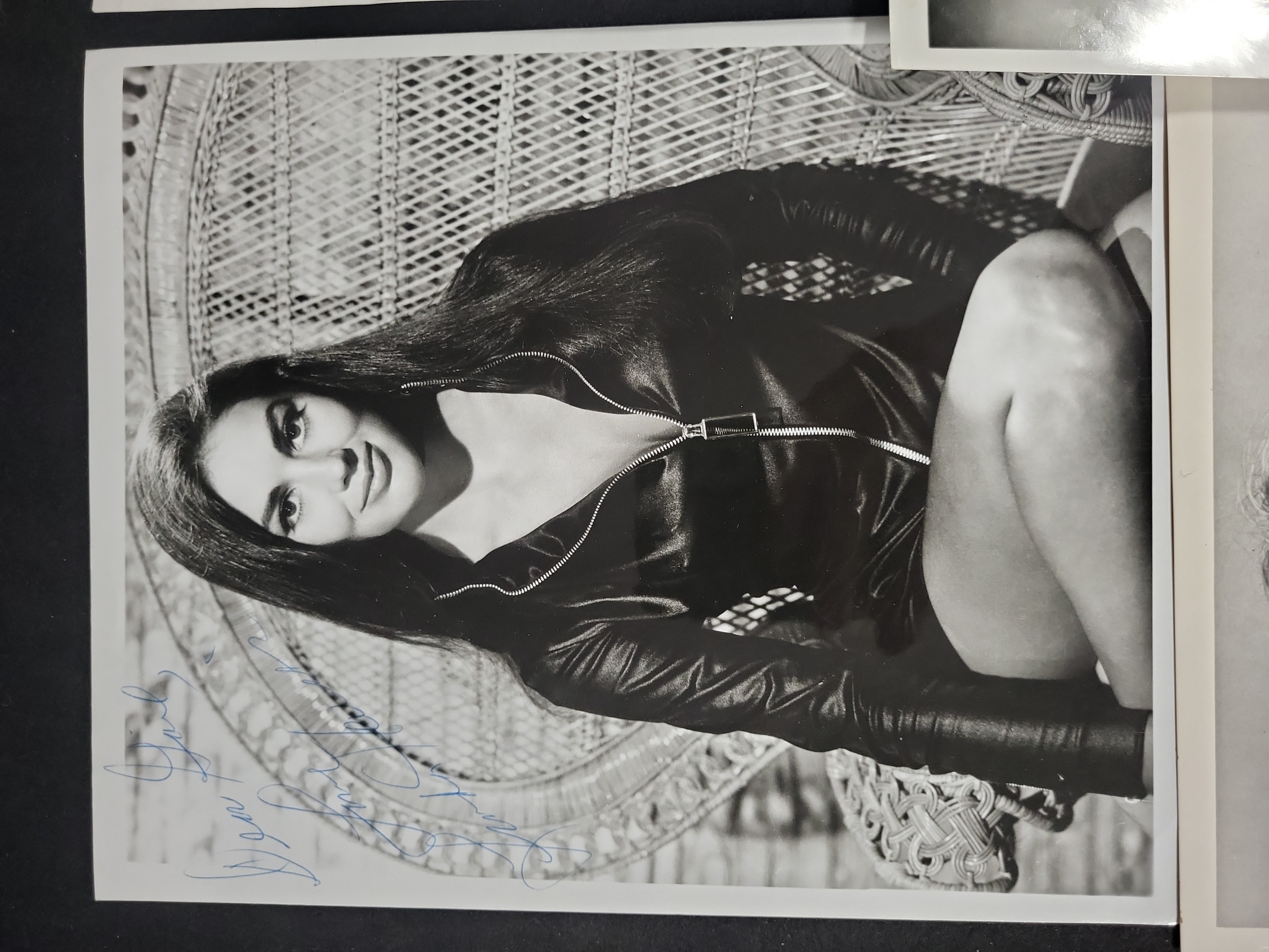 I03423 | A Collection of Eight Autographed Photographs and Programs Featuring Various Actresses
