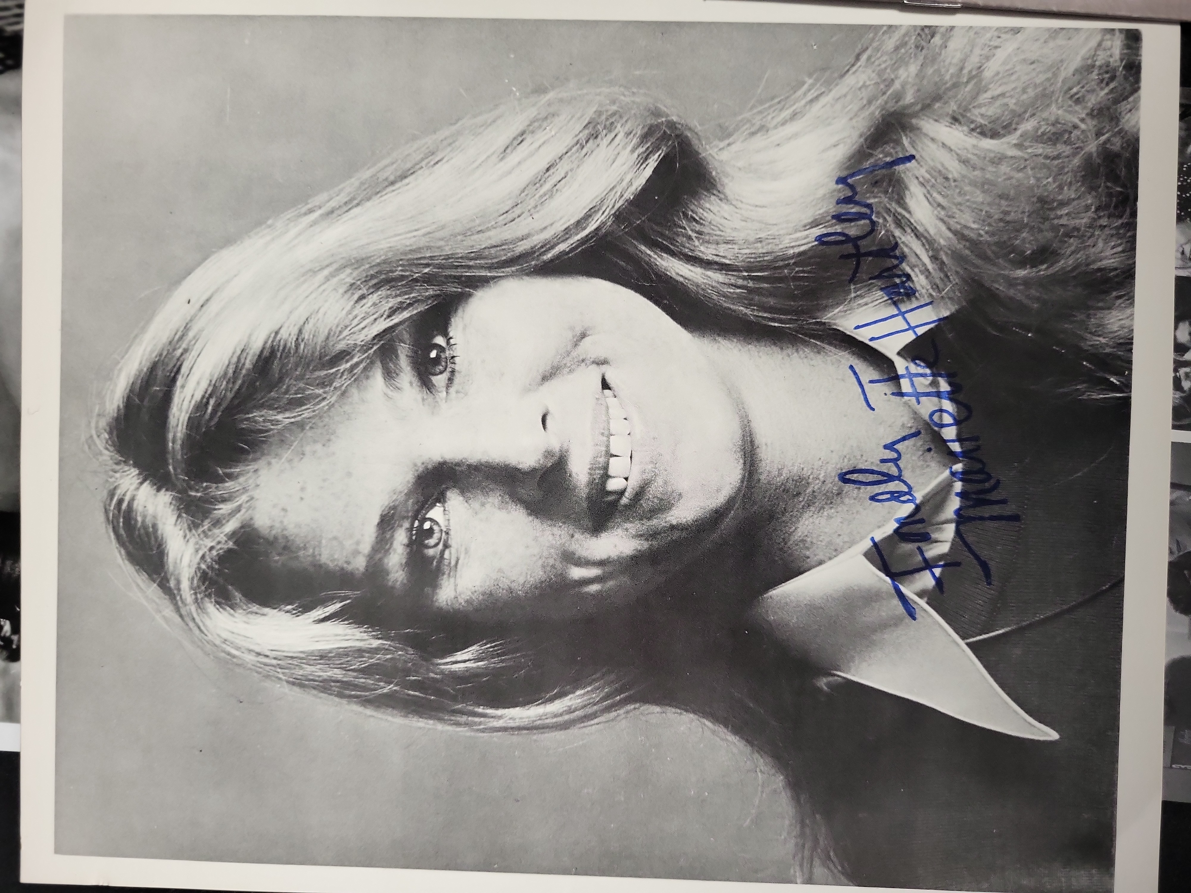 I03423 | A Collection of Eight Autographed Photographs and Programs Featuring Various Actresses