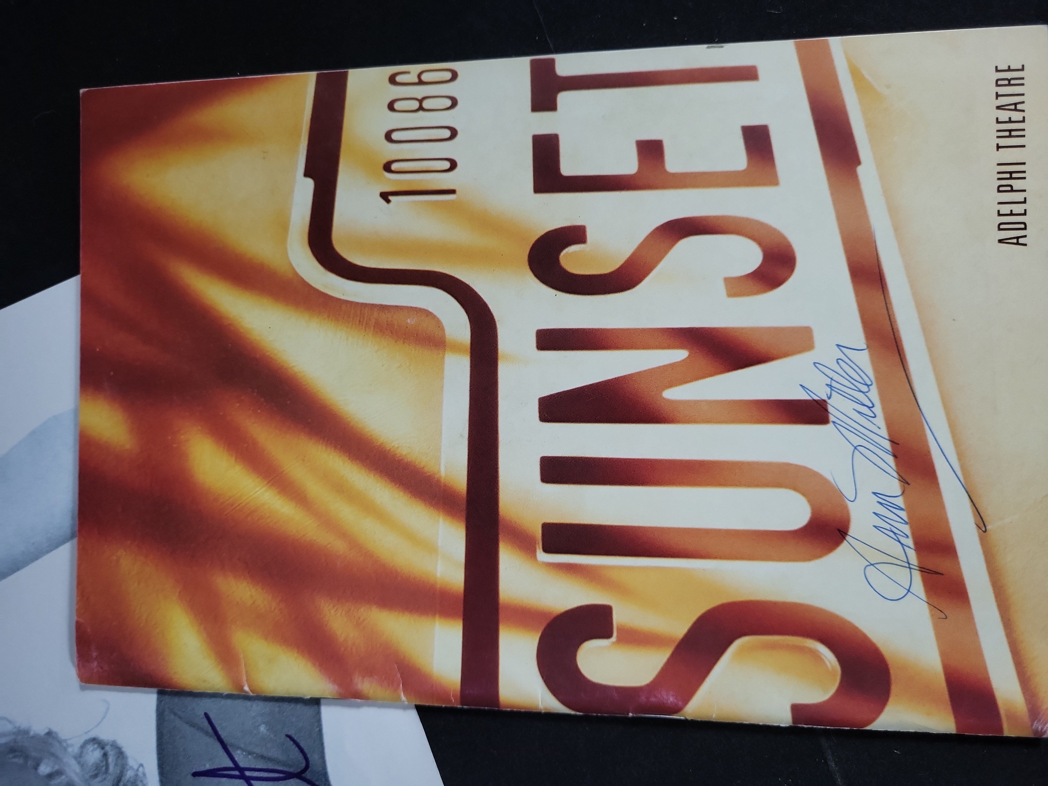 I03423 | A Collection of Eight Autographed Photographs and Programs Featuring Various Actresses
