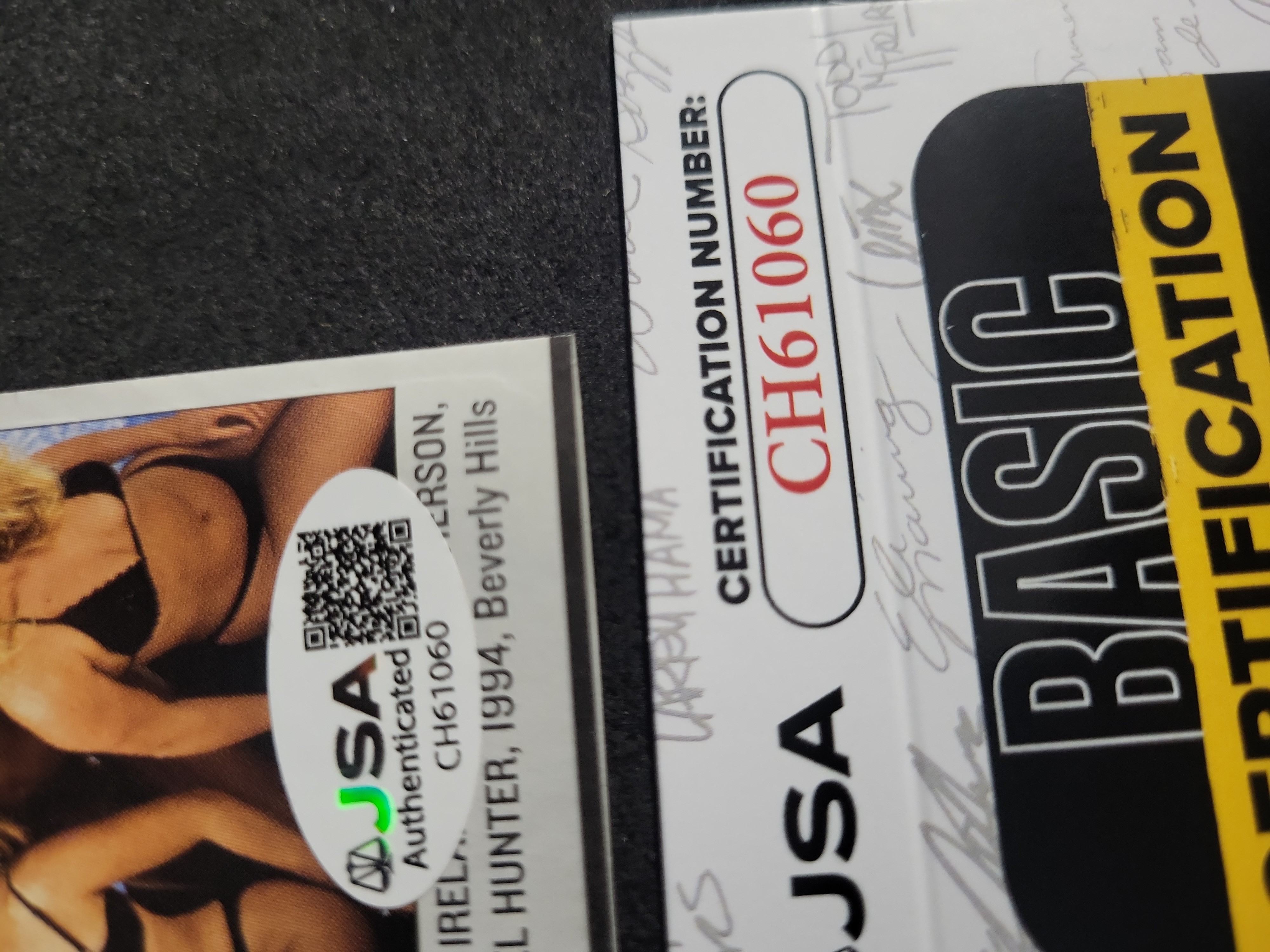 I03411 | Two Authenticated Signed Magazine Items Featuring Sarah Shahi and Daniela Pestova