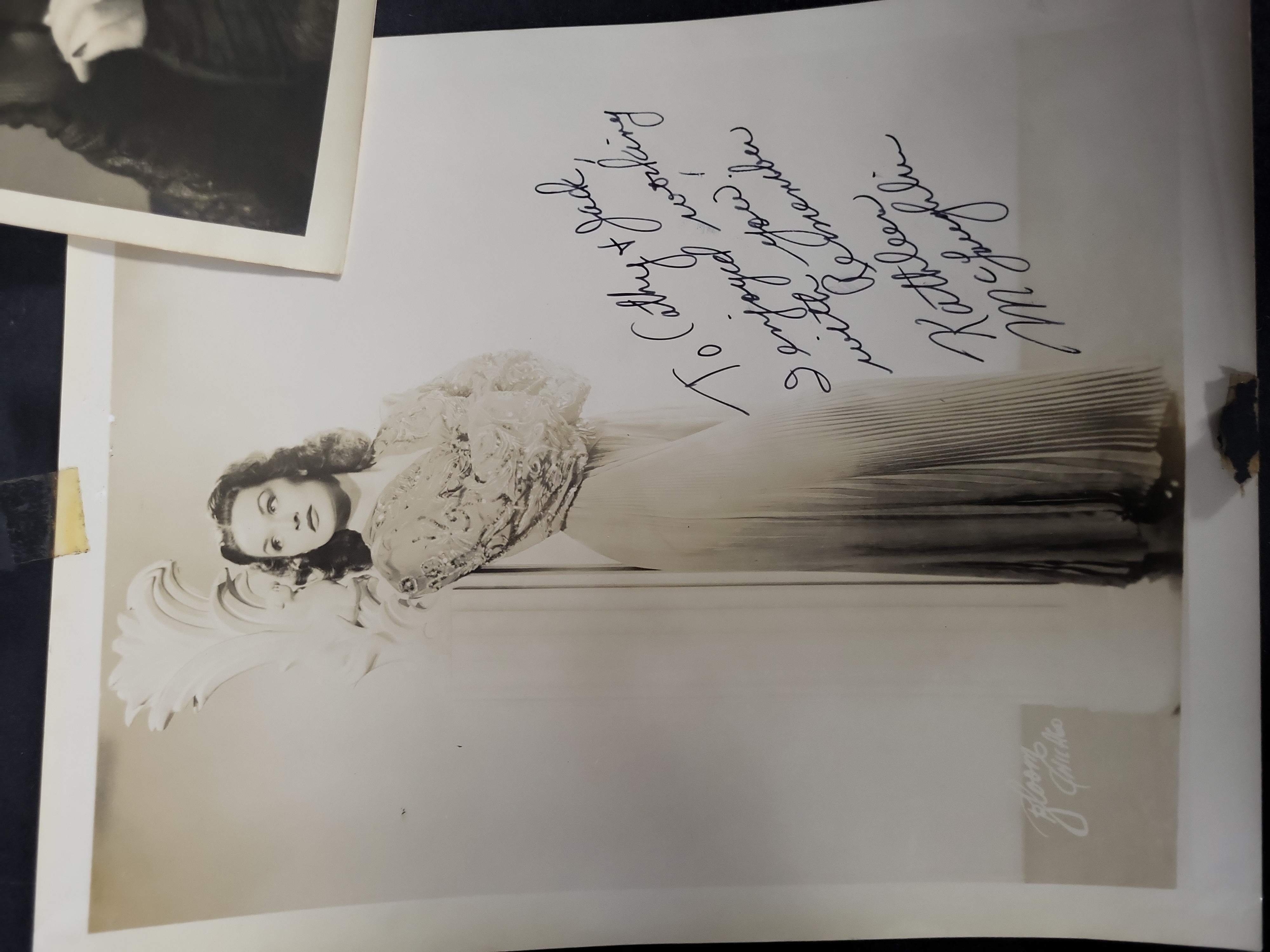 I03437 | An Assortment of Eight Vintage Entertainment Publicity Photographs Including Seven Autographed Examples