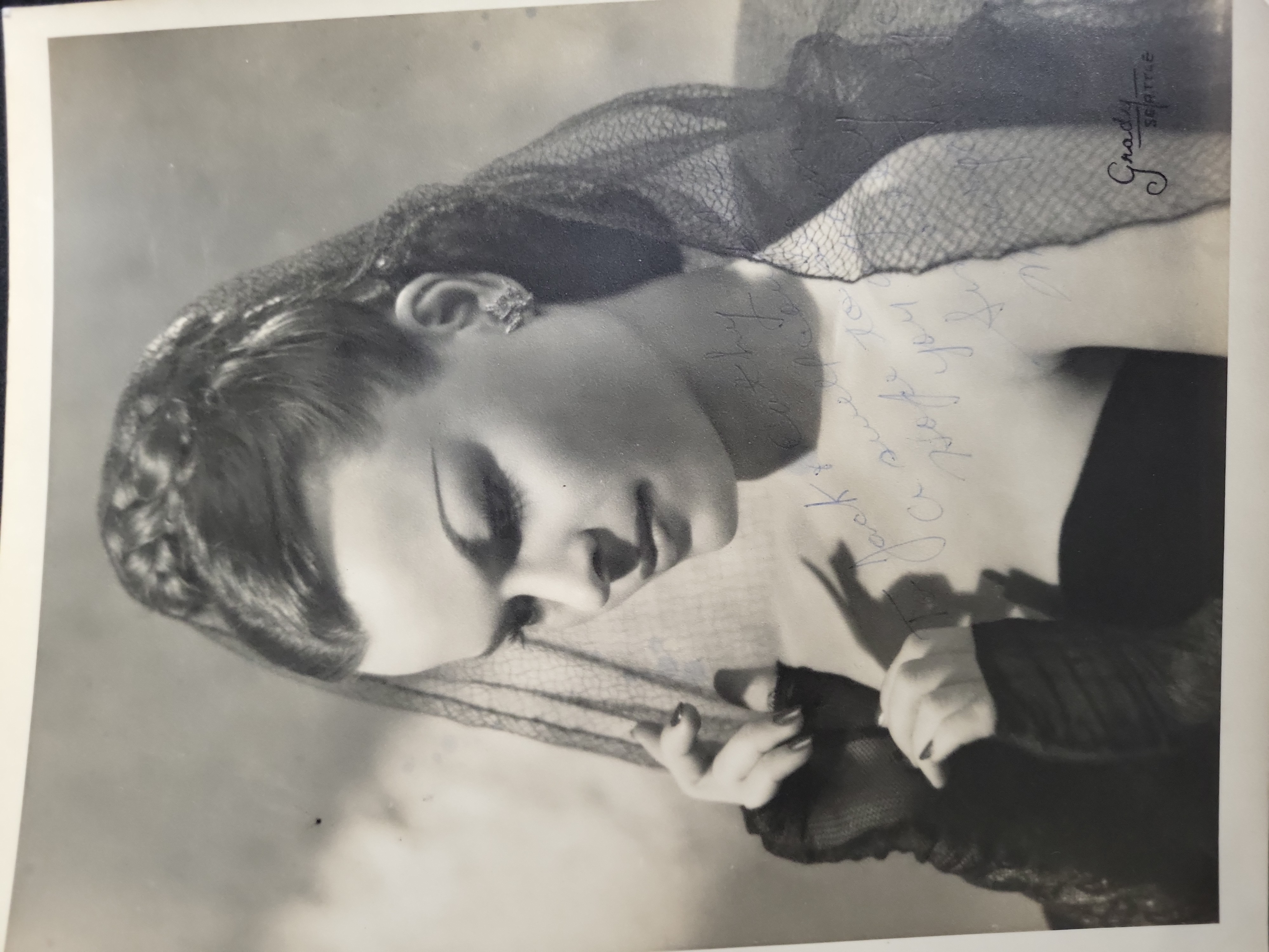 I03437 | An Assortment of Eight Vintage Entertainment Publicity Photographs Including Seven Autographed Examples