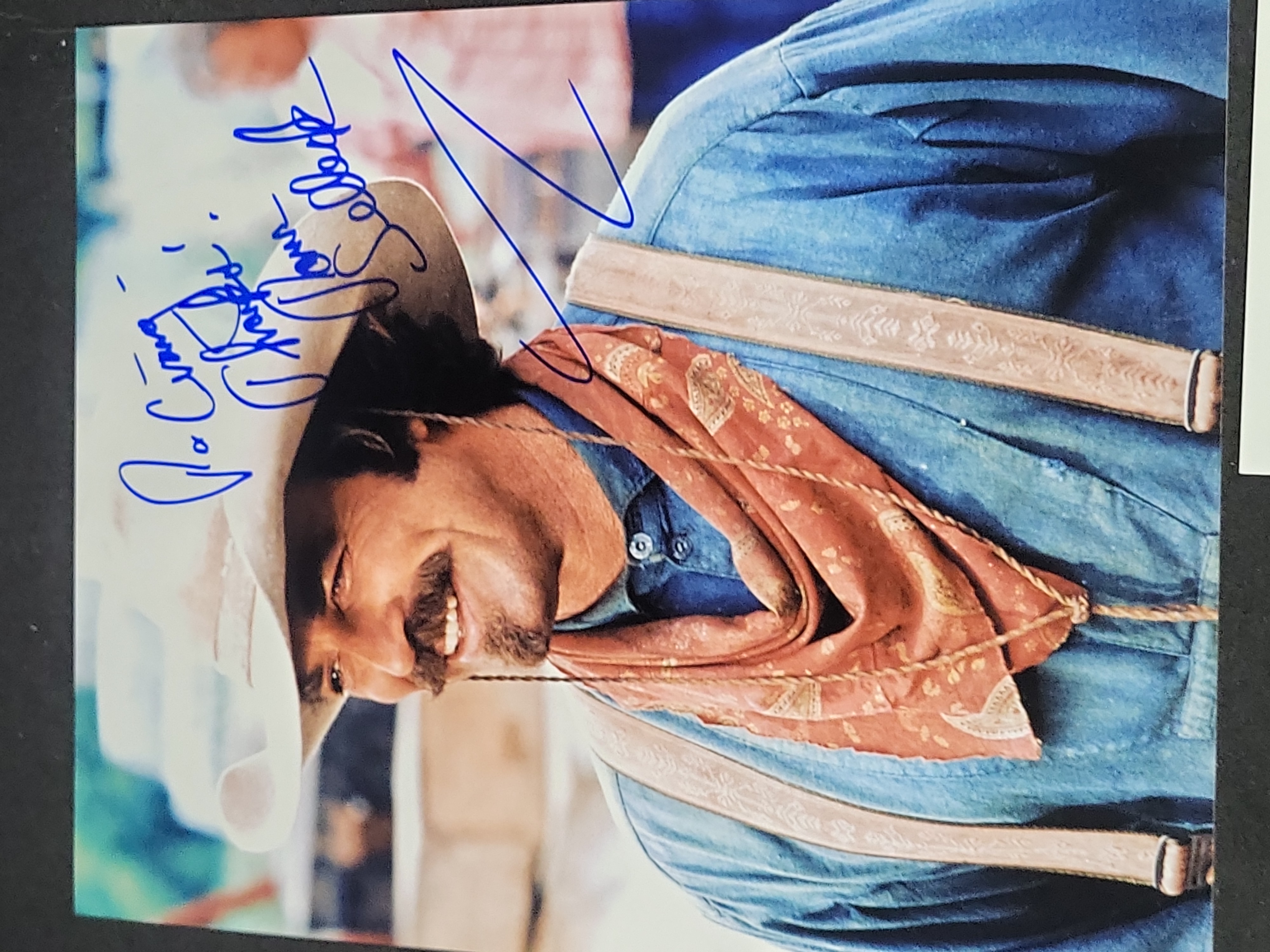 I03389 | Three Autographed Television and Film Publicity Photographs Featuring Ty Pennington, Tom Selleck, and Brian Presley