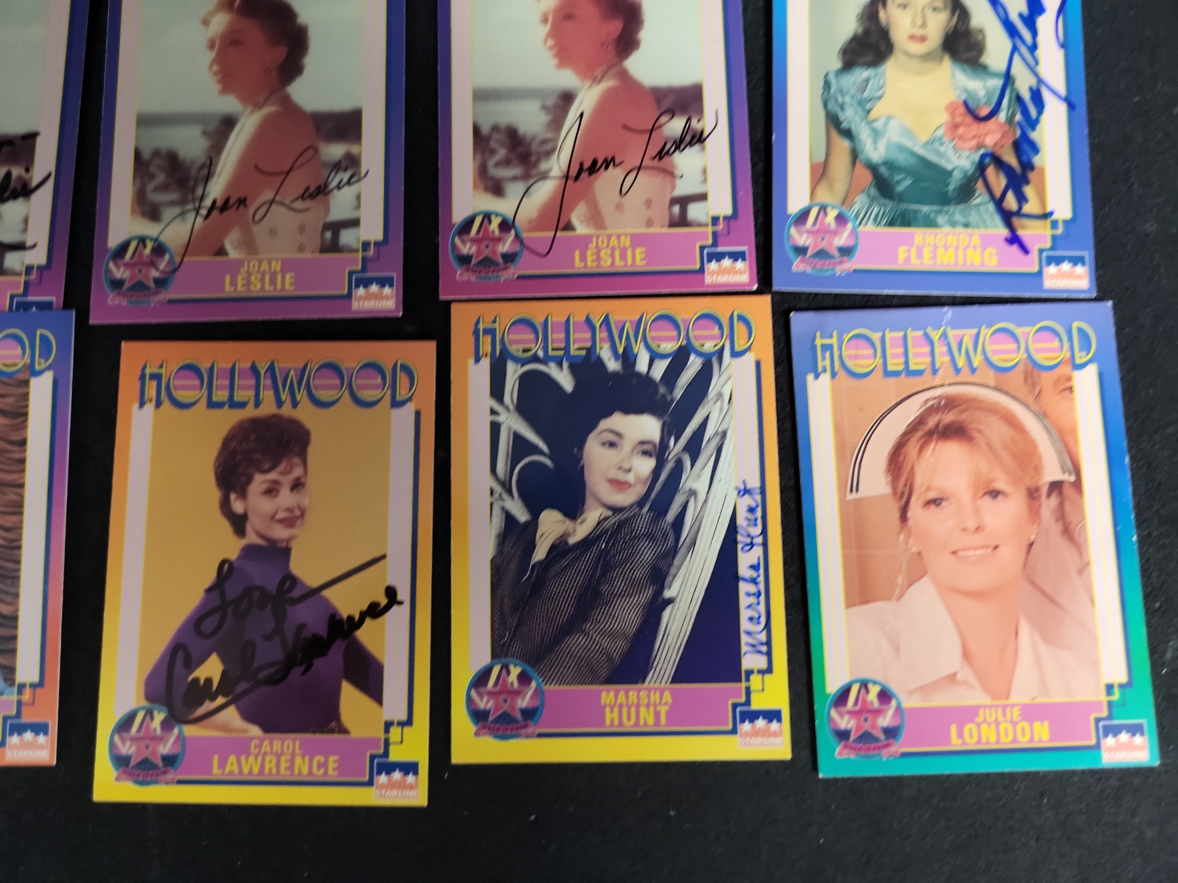 I03451 | A Collection of Starline Hollywood Walk of Fame Autographed Trading Cards and an All My Children Boxed Card Set