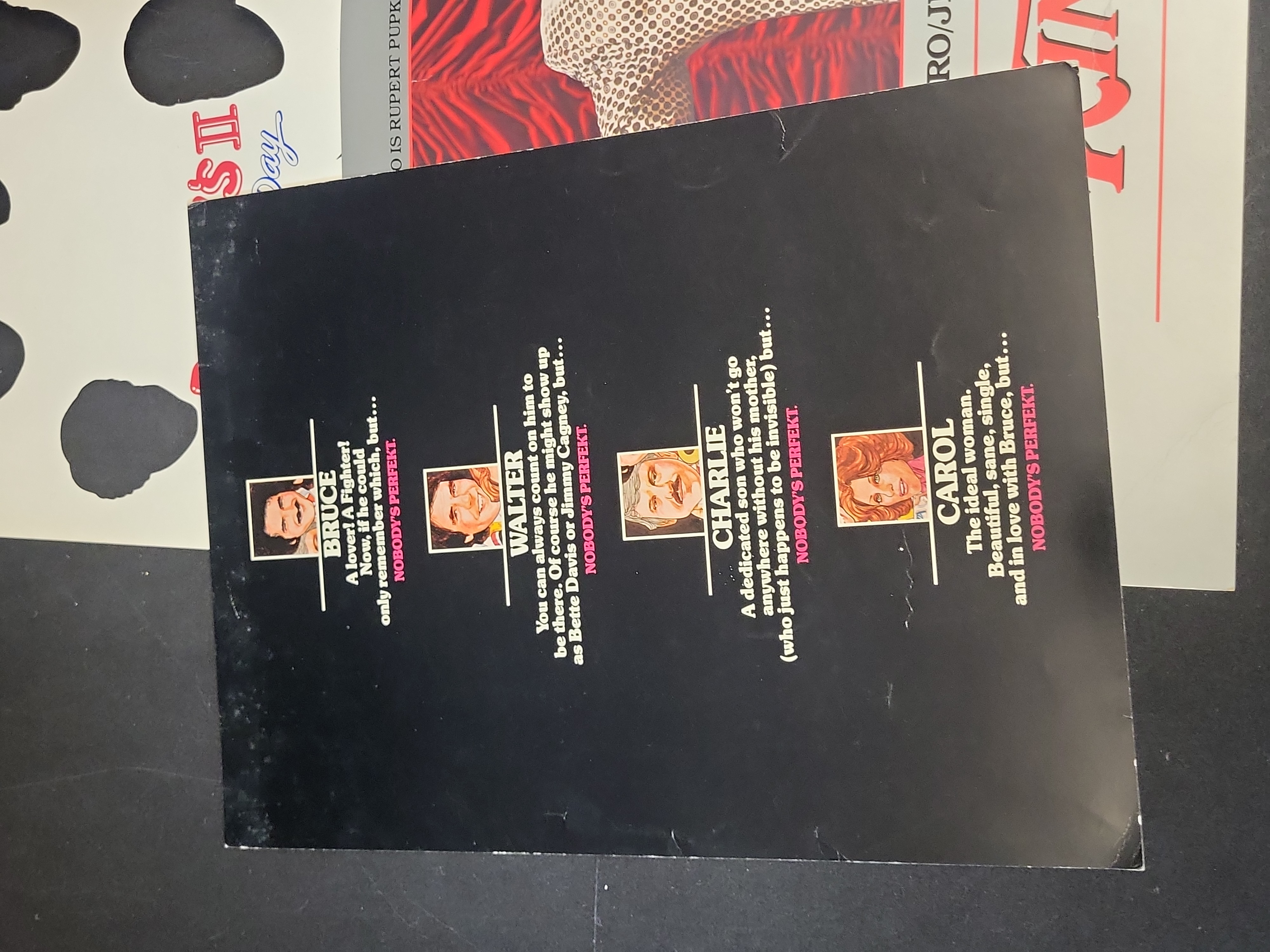 I03460 | Group of Four Vintage 1980s Movie Pressbooks and Promotional Press Folders