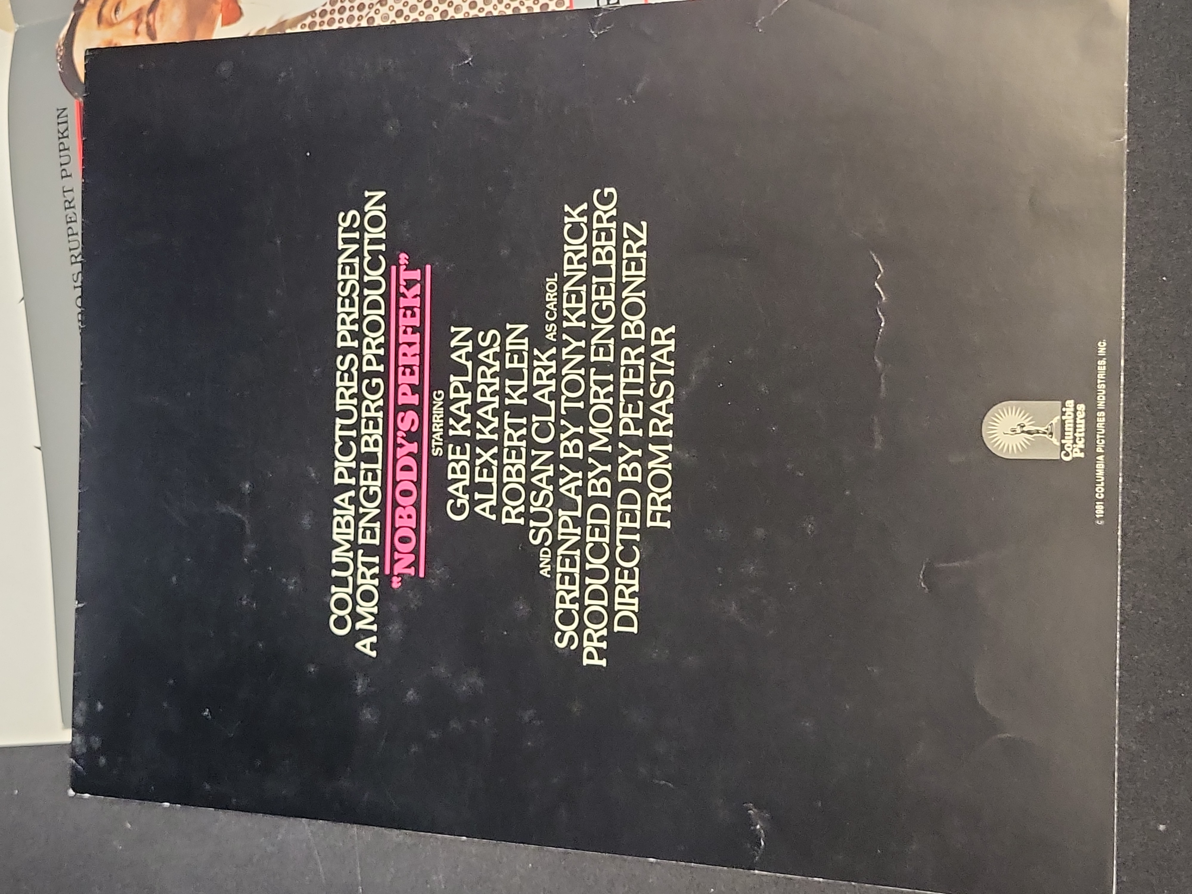 I03460 | Group of Four Vintage 1980s Movie Pressbooks and Promotional Press Folders