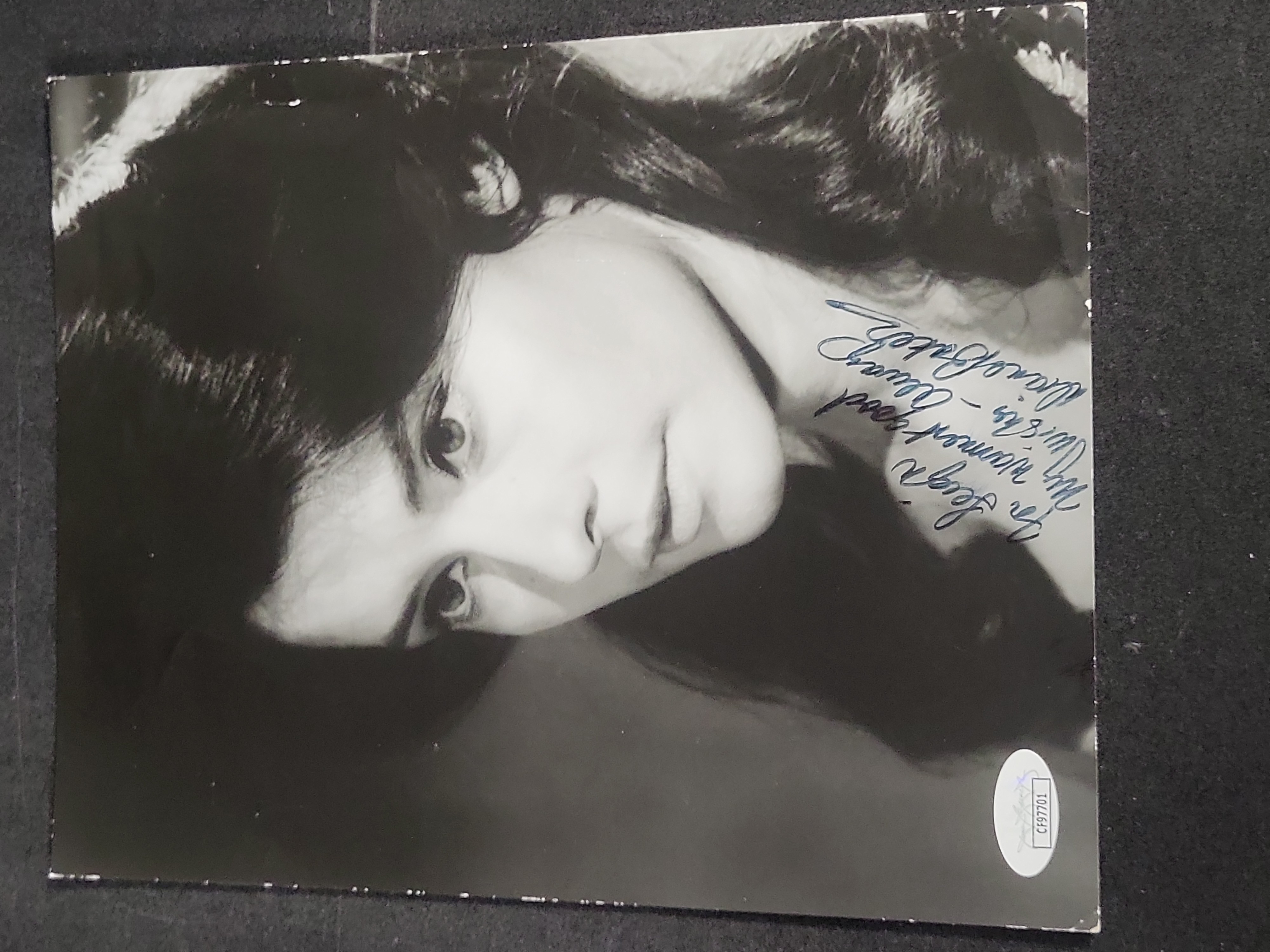 I03426 | Valerie Bertinelli Autographed Vintage Promotional Photograph with JSA COA
