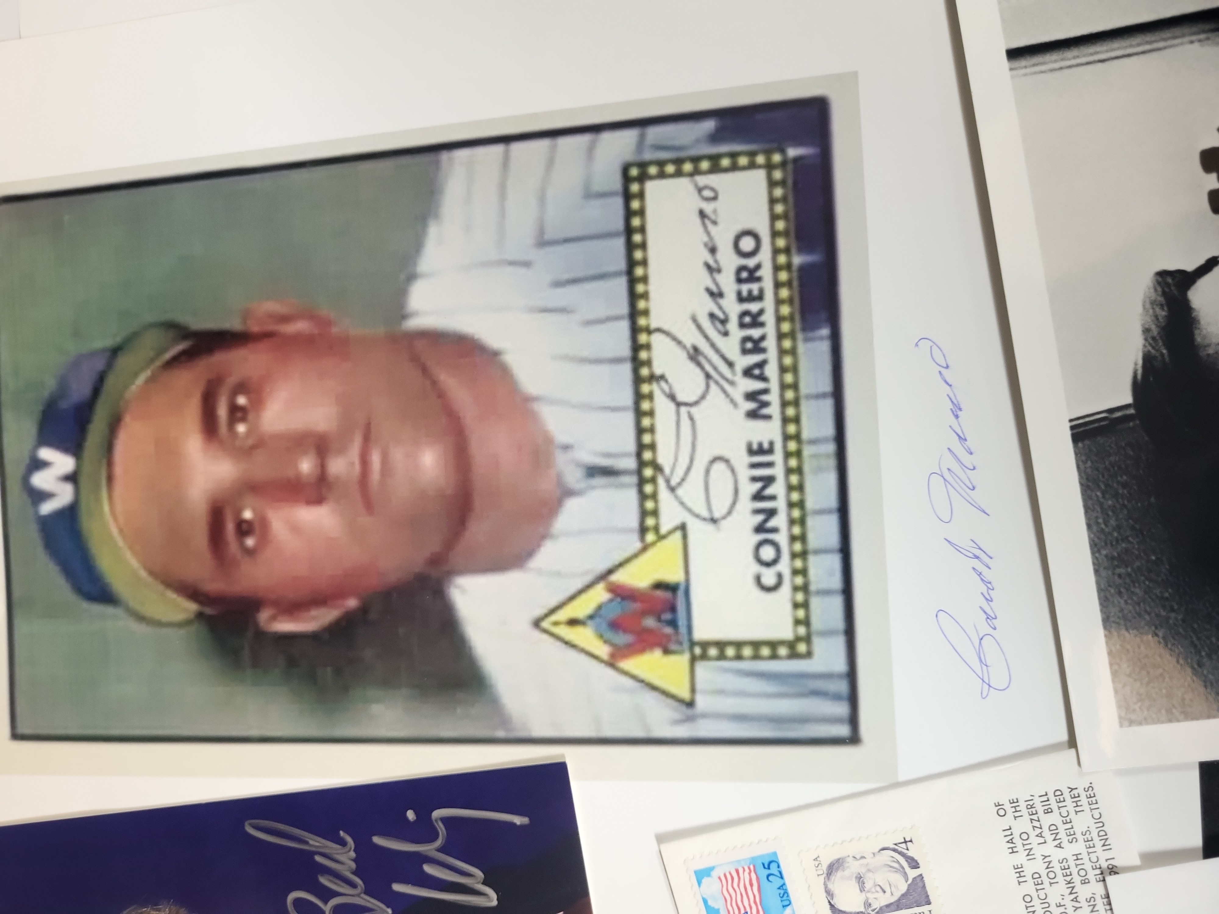 I03025 | An Assortment of Baseball Autographed Photographs and Memorabilia Including Hall of Fame Players, Executives, and Broadcasters
