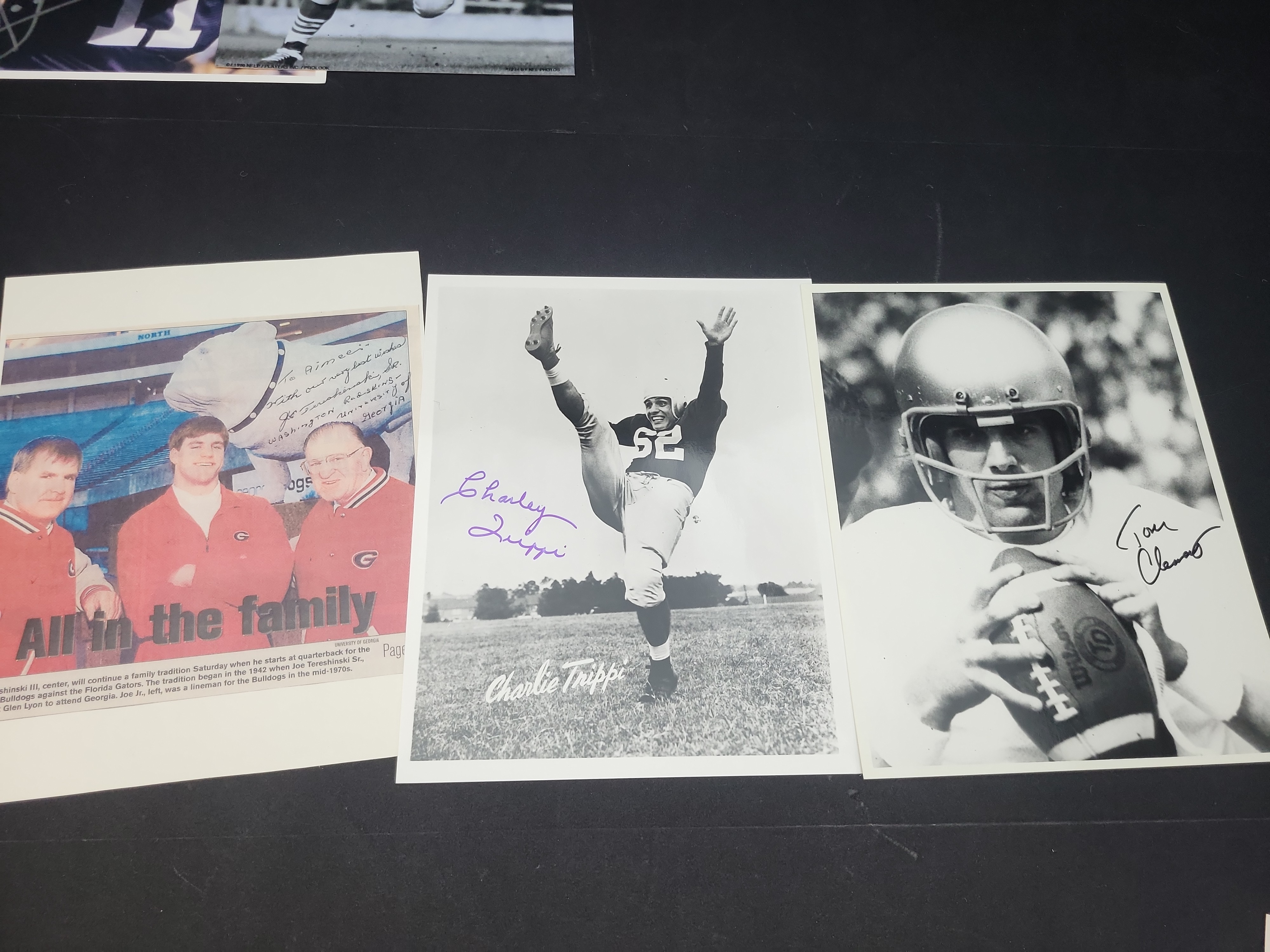 I03006 | A Collection of Autographed Football Legend Photographs and Ephemera Featuring Notre Dame Heisman Winners and Hall of Famers