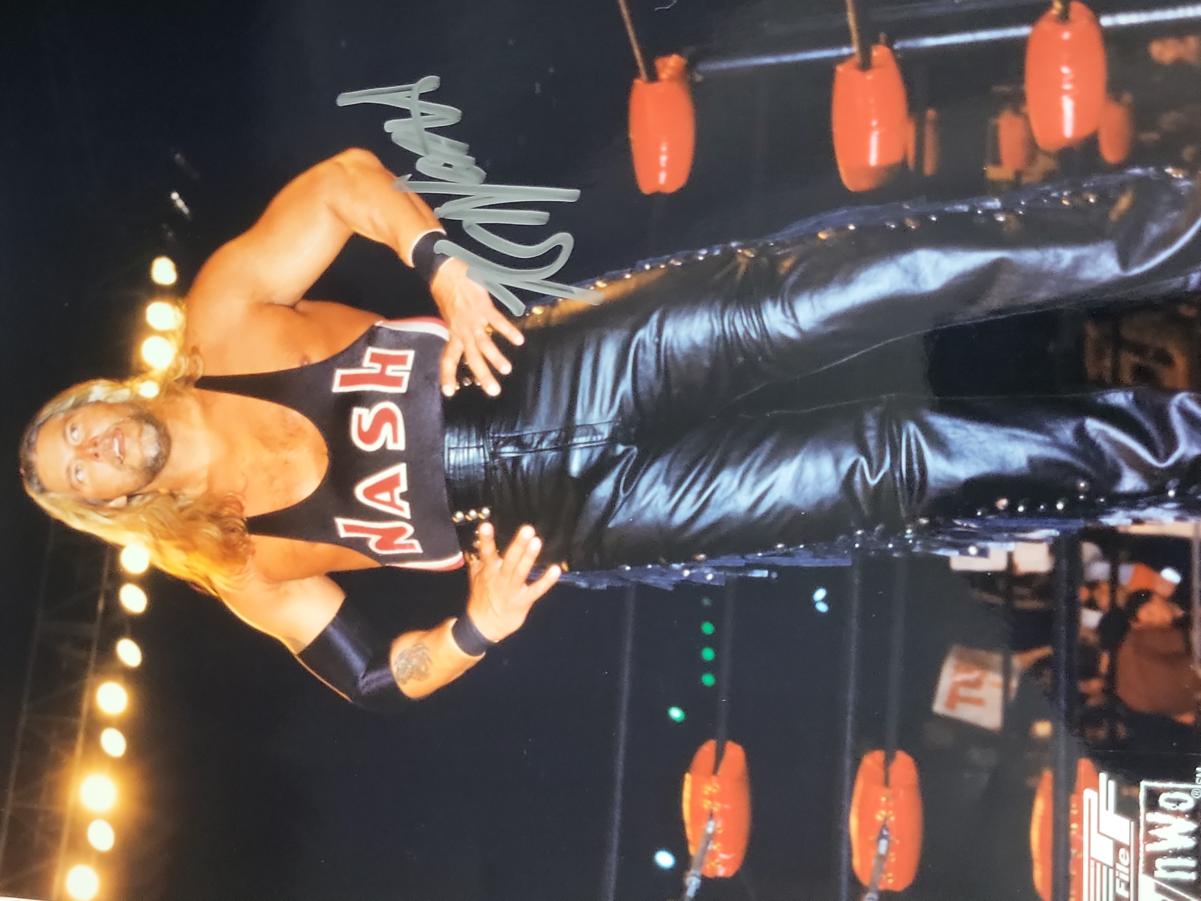 I03017 | A Collection of Eight Autographed Boxing and Professional Wrestling Photographs with Certificates of Authenticity