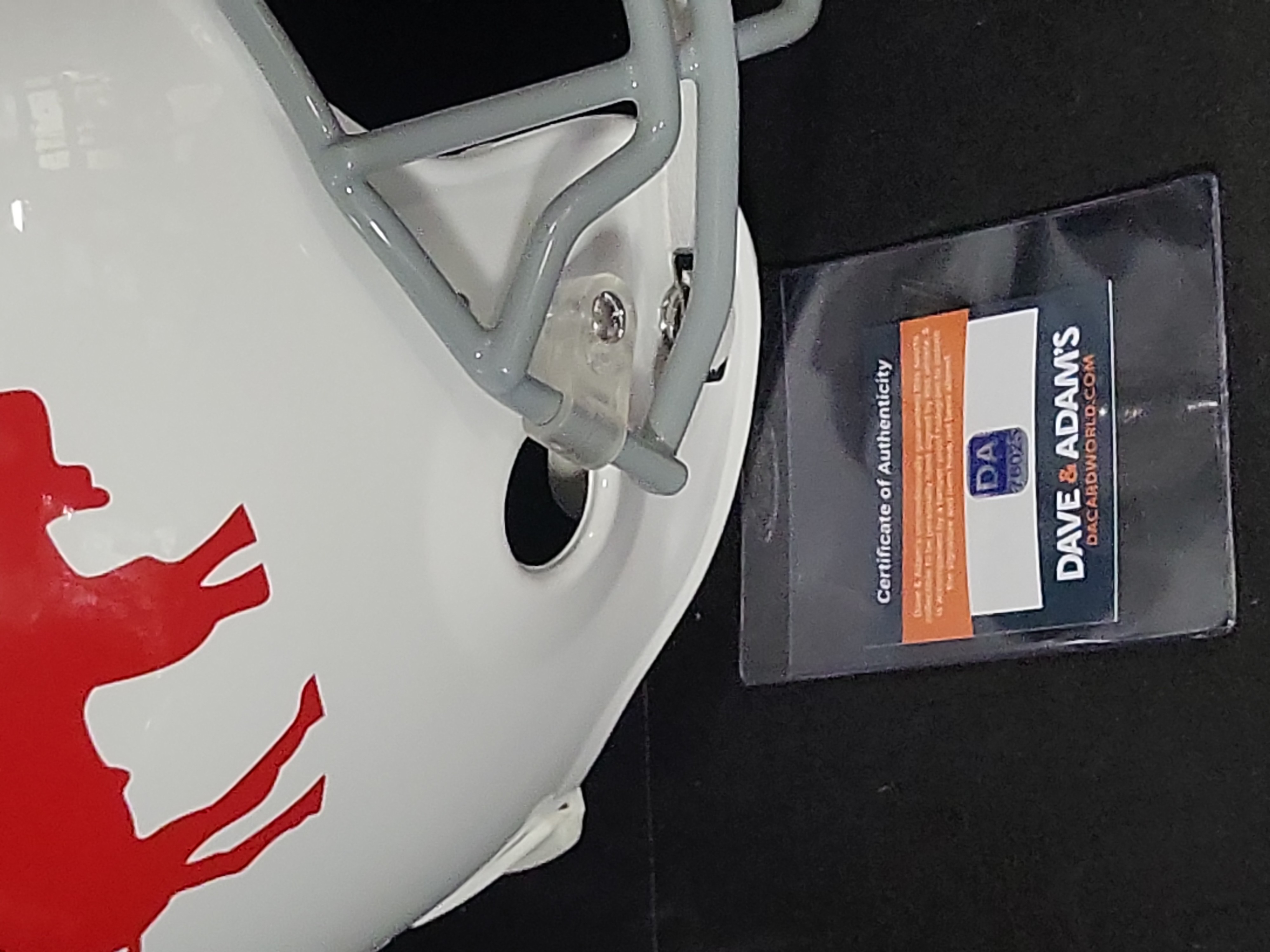 I03554 | Josh Allen Autographed Buffalo Bills Full-Size Replica 1965-1973 Throwback Football Helmet