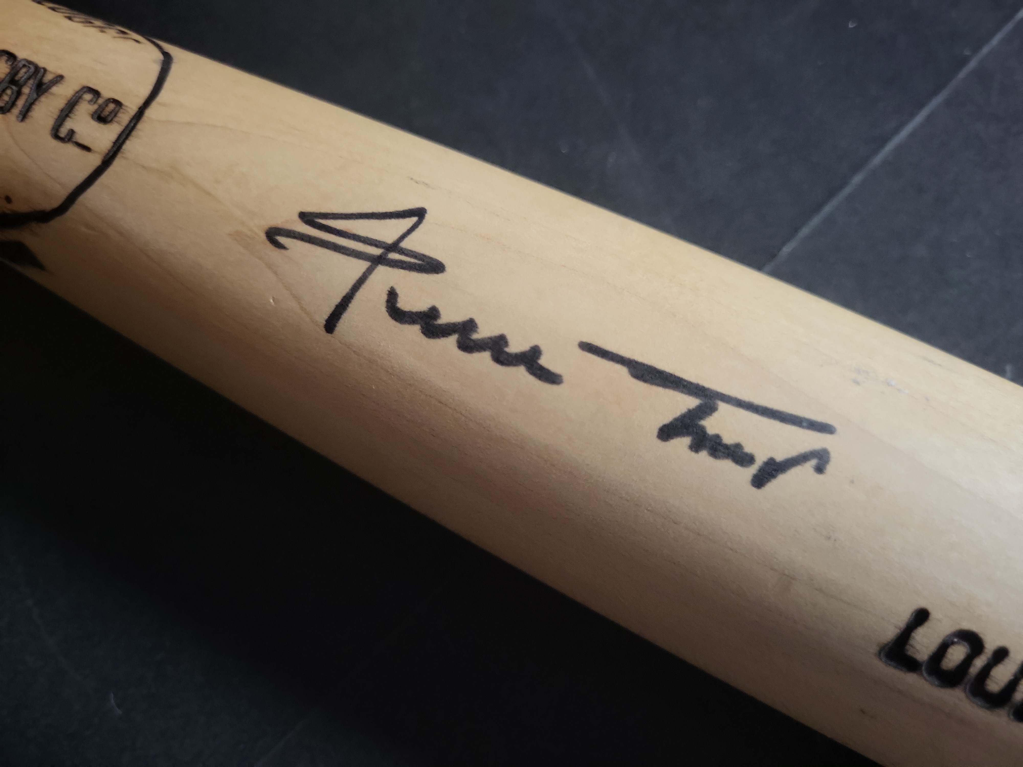 I02749 | Willie Mays Autographed Louisville Slugger Model 125 Baseball Bat with Say Hey Authenticated Hologram
