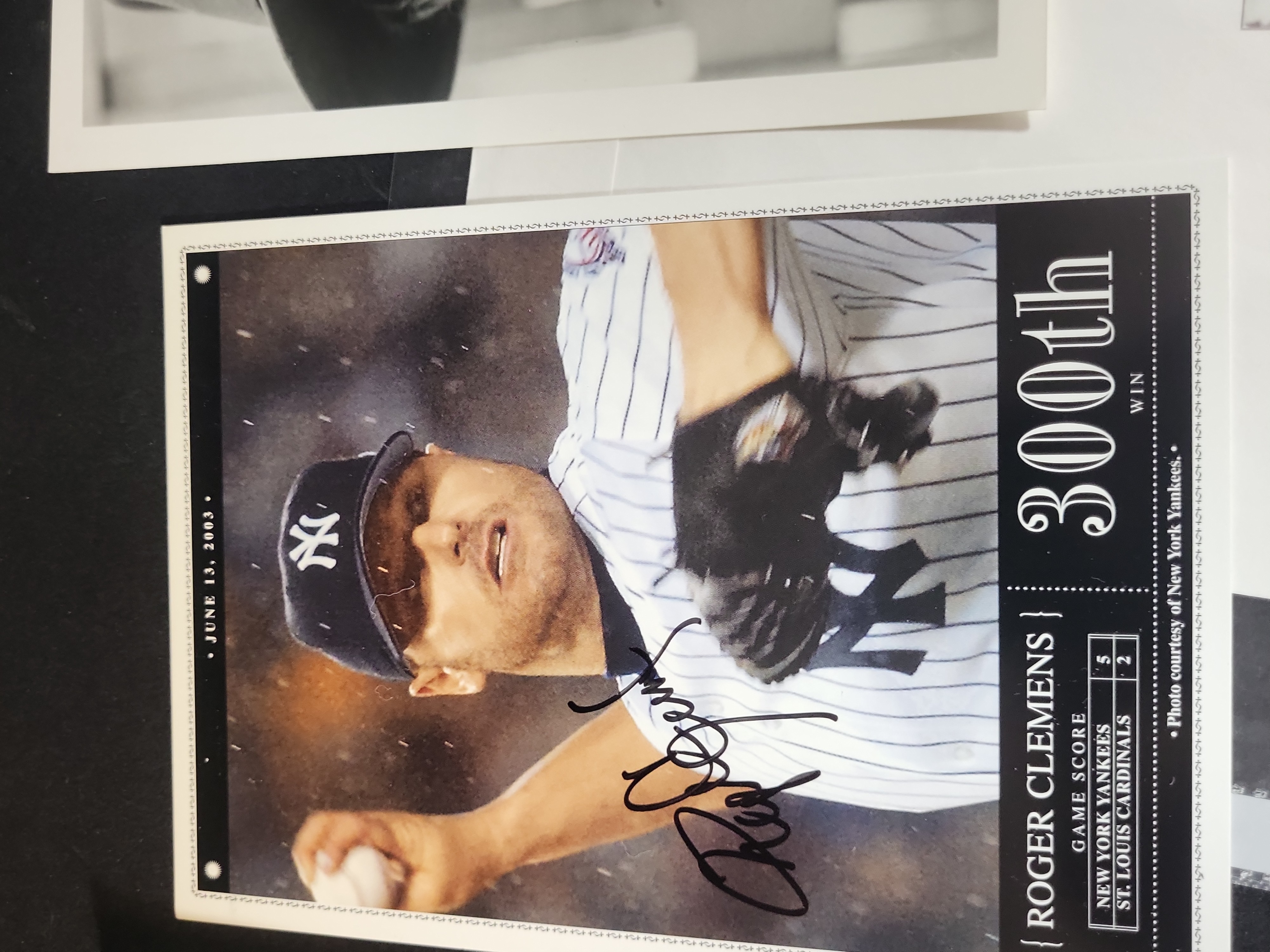 I03042 | A Collection of Signed Sports and Celebrity Memorabilia Including Roger Clemens and Bo Jackson