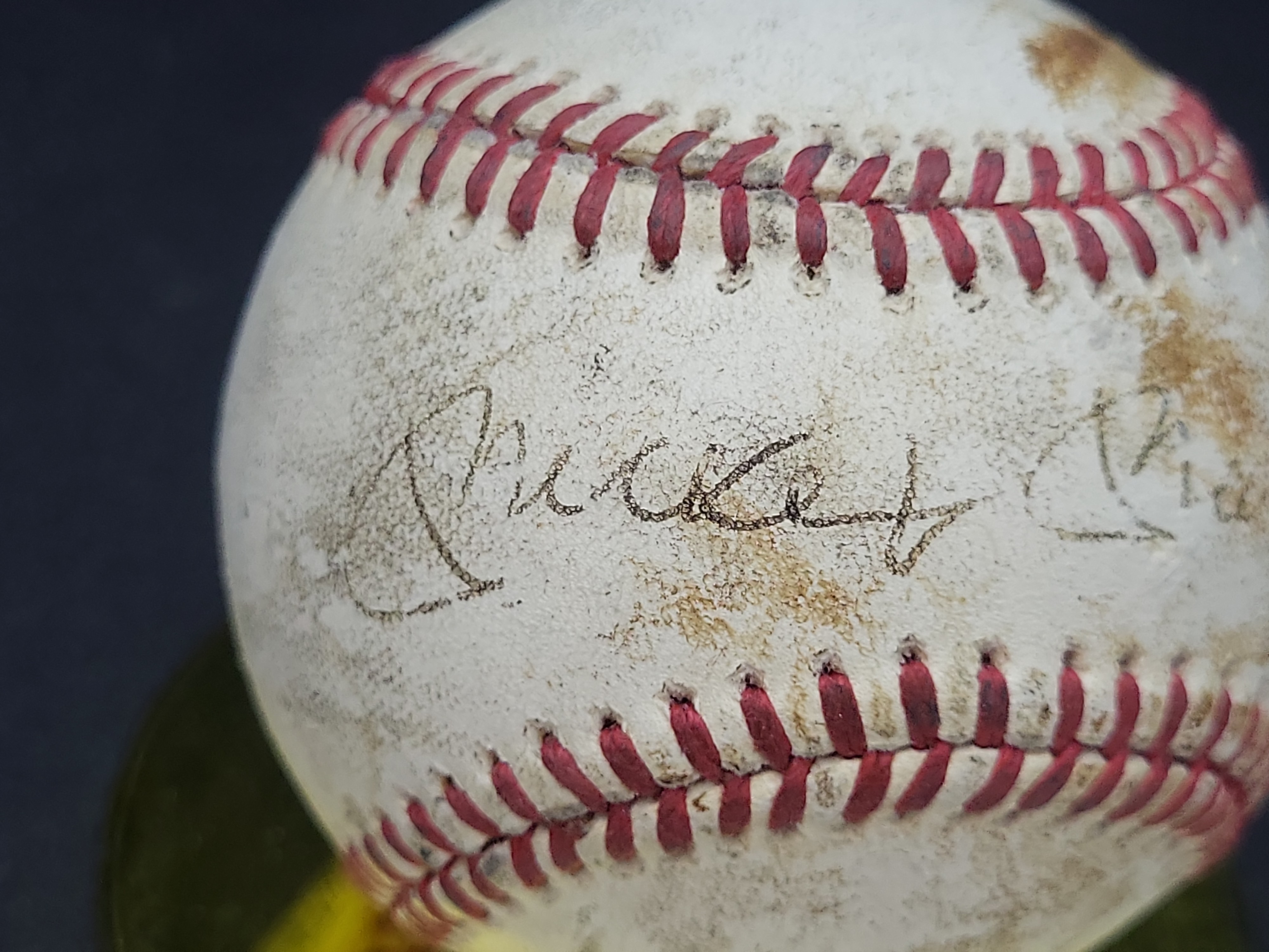 I03564 | Mickey Mantle Autographed Rawlings Official American League Baseball with JSA Letter of Authenticity