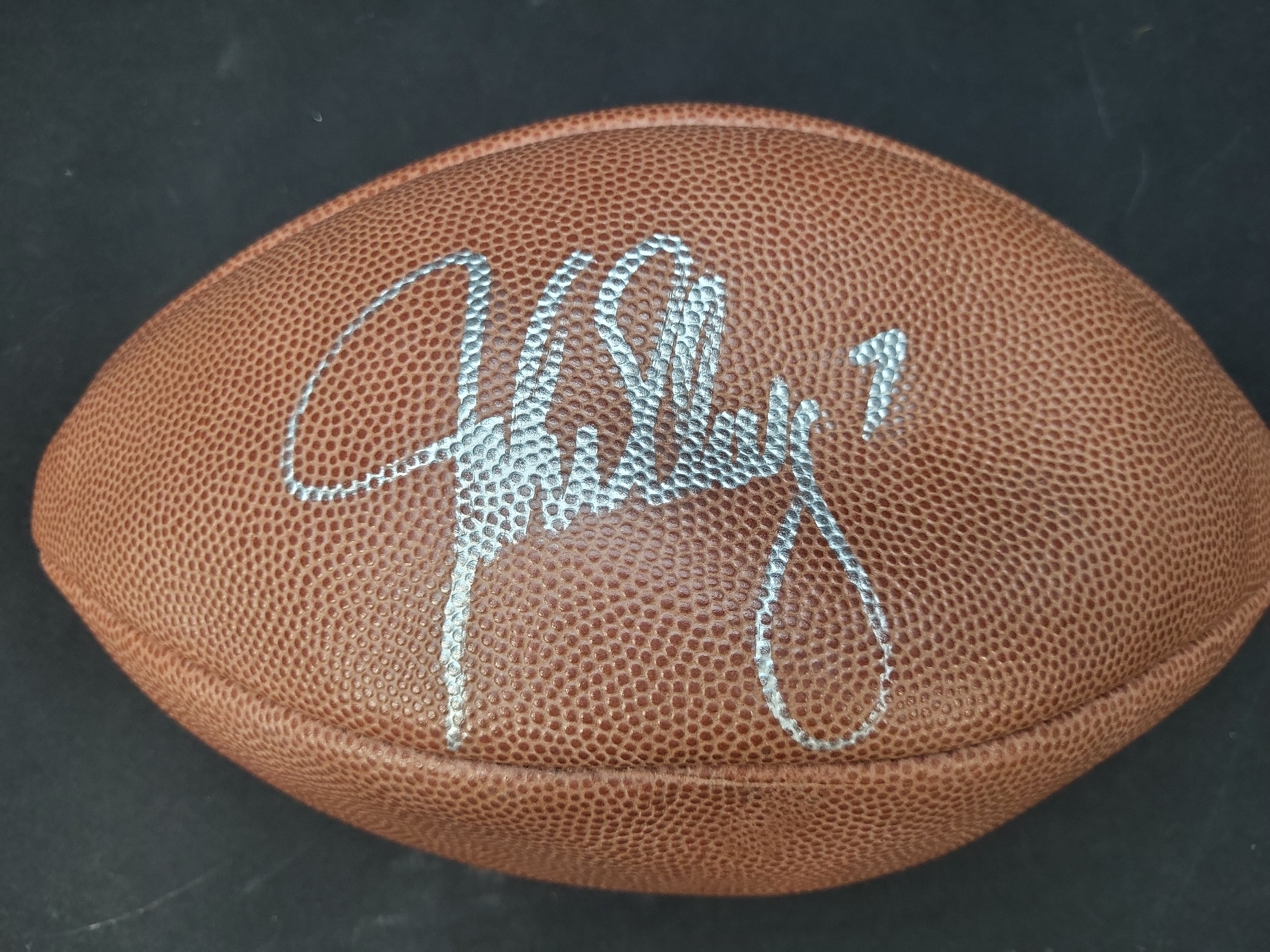 I03104 | John Elway Autographed Wilson Official NFL Pro Pattern Football with JSA Authentication