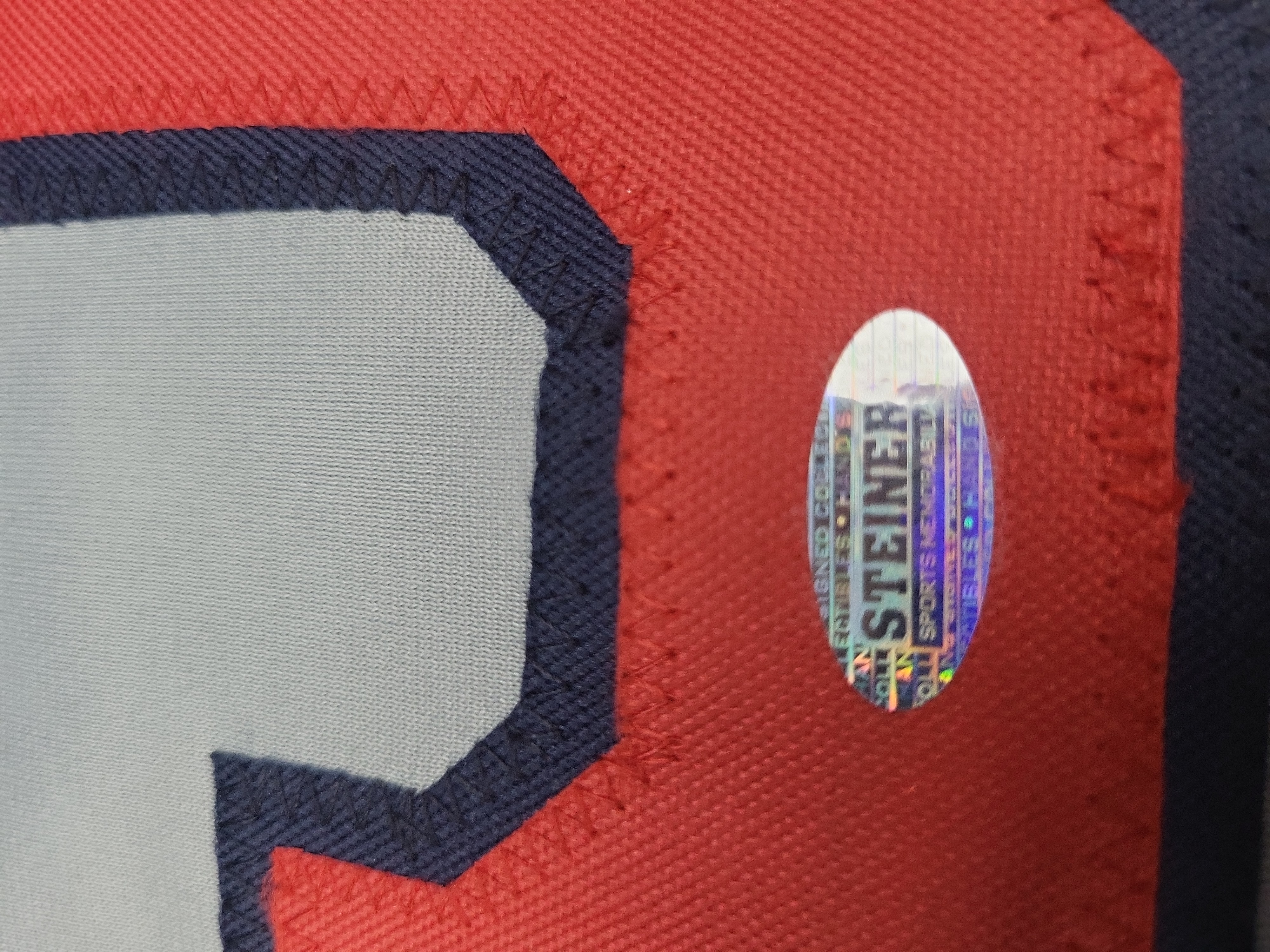 I03850 | Albert Pujols Signed St. Louis Cardinals Road Replica Jersey with Steiner Sports Authentication Hologram