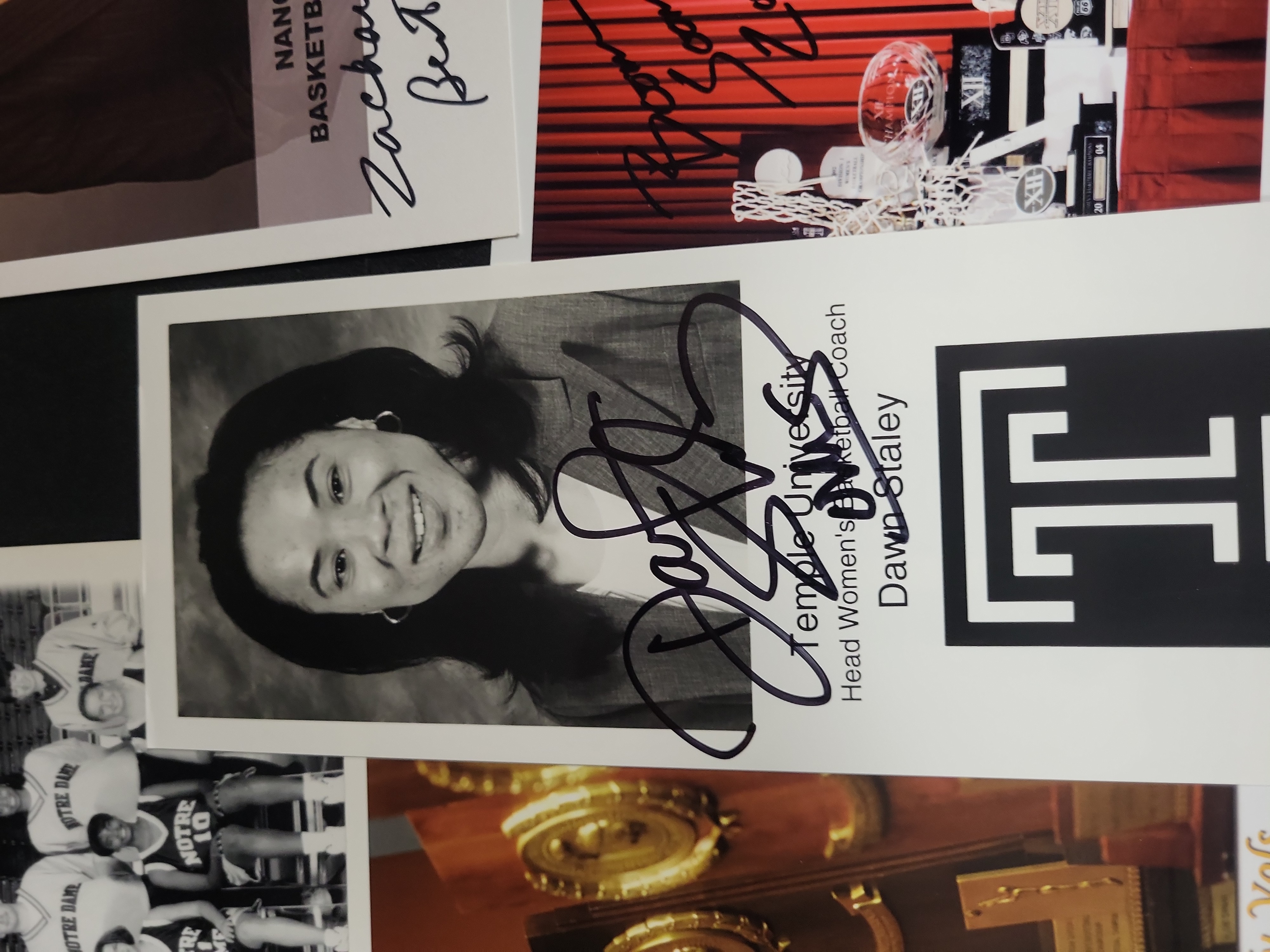 I03032 | A Collection of Autographed Women's Basketball Coaching Photographs Including Pat Summitt and Geno Auriemma