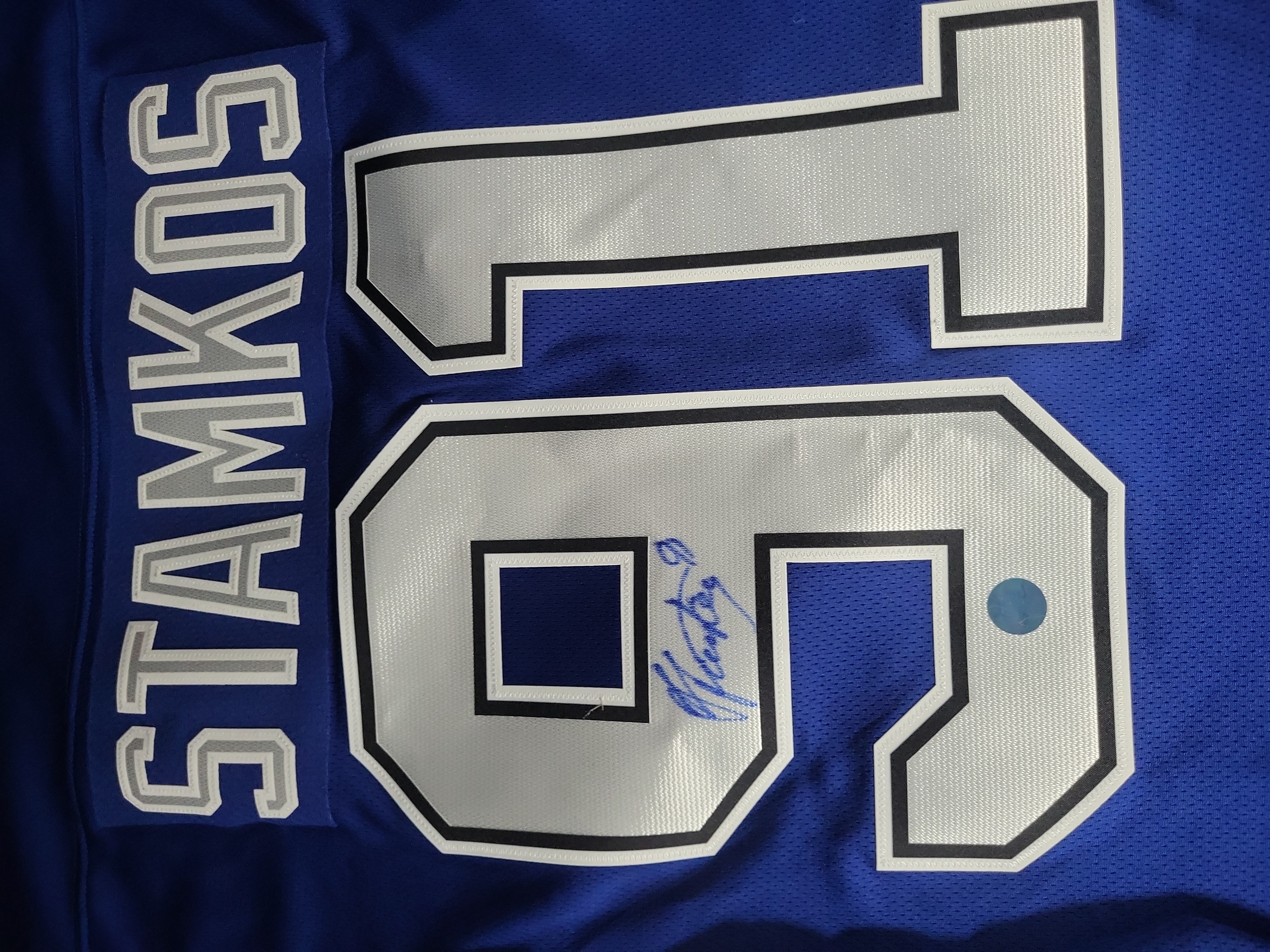 I03557 | Steven Stamkos Signed Tampa Bay Lightning Fanatics Breakaway Hockey Jersey