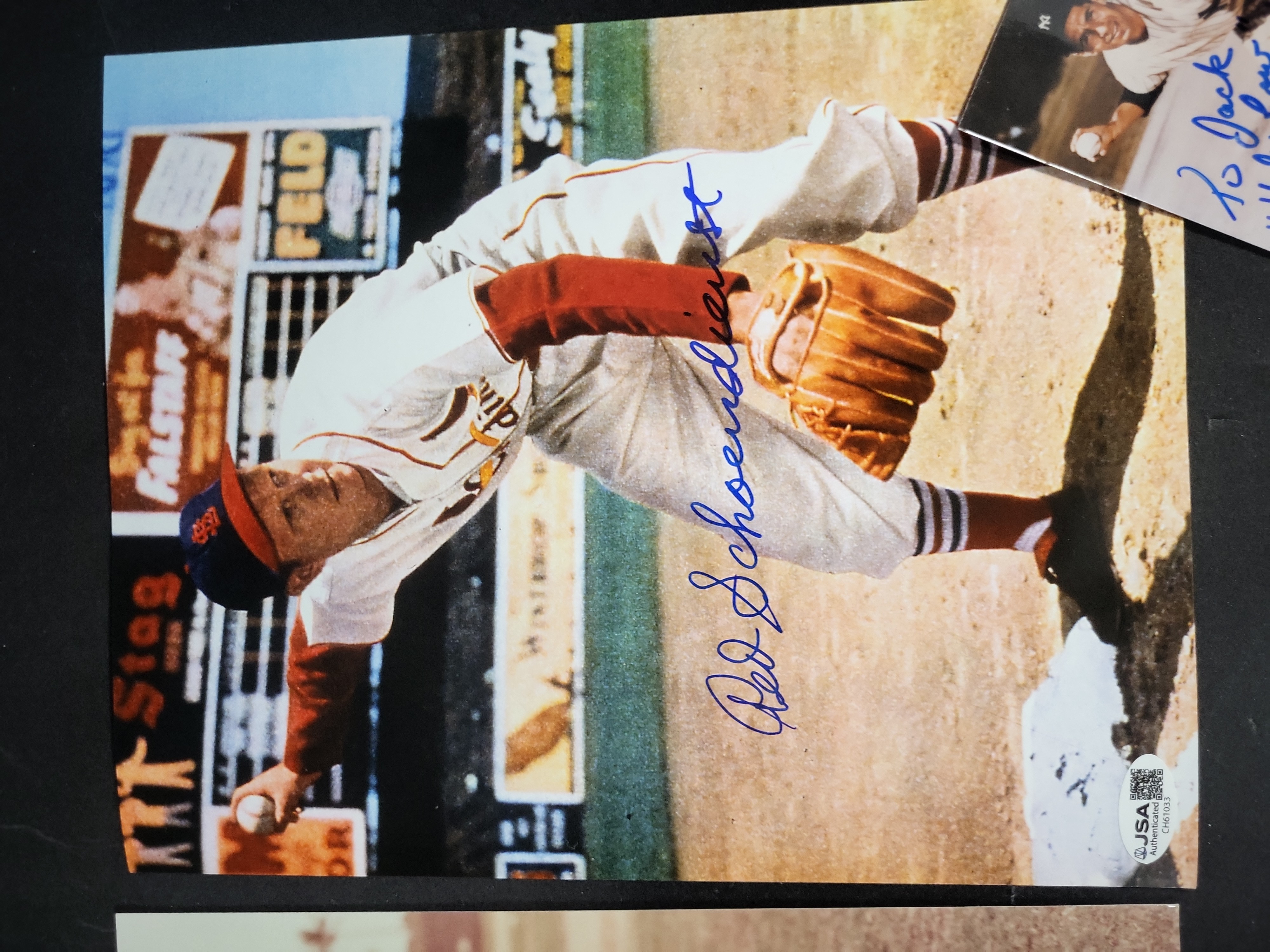 I03408 | A Collection of Five Autographed Major League Baseball Memorabilia Items Including Hall of Famers