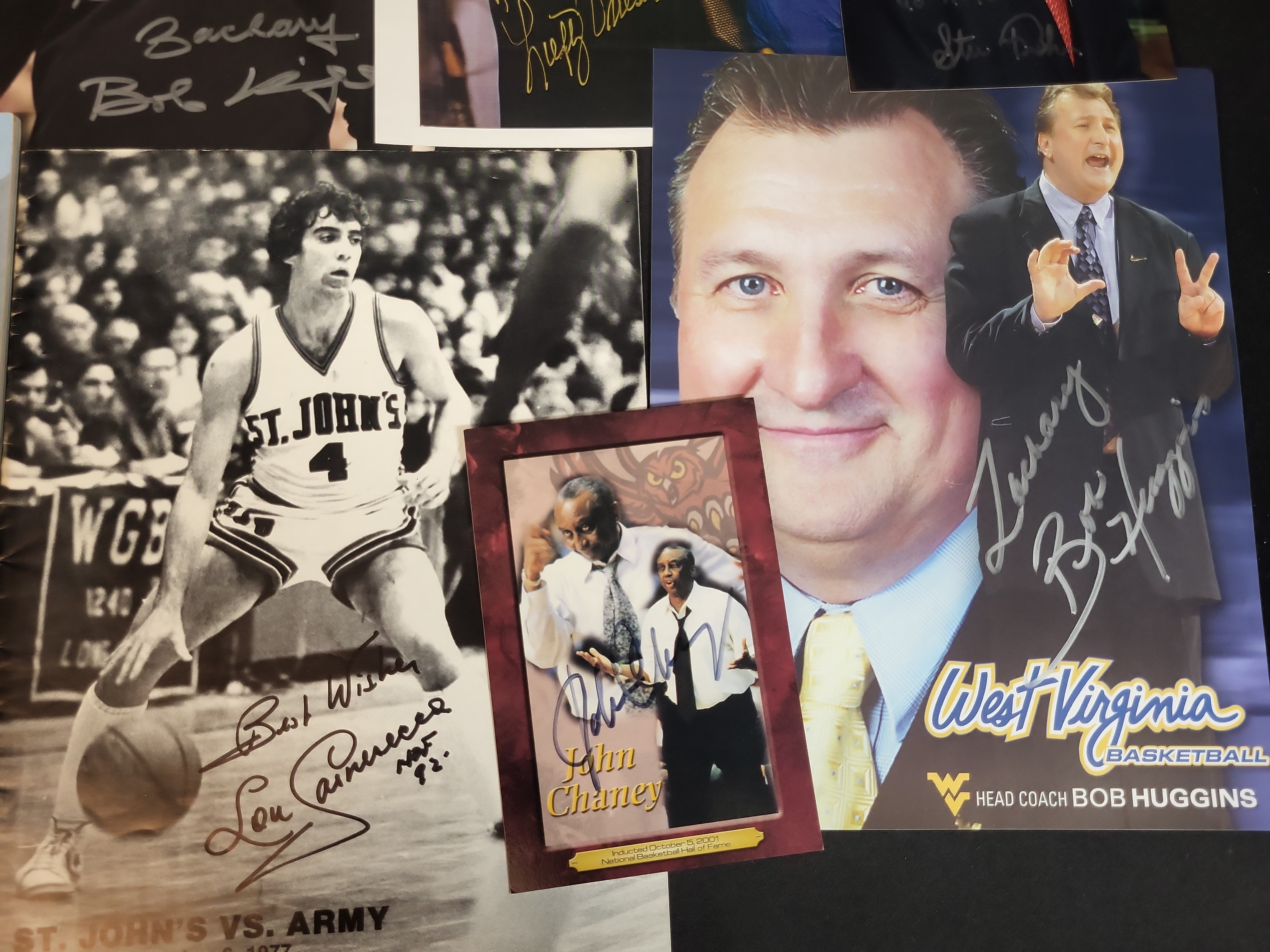 I03039 | A Collection of Autographed College Basketball Memorabilia Featuring Hall of Fame Coaches