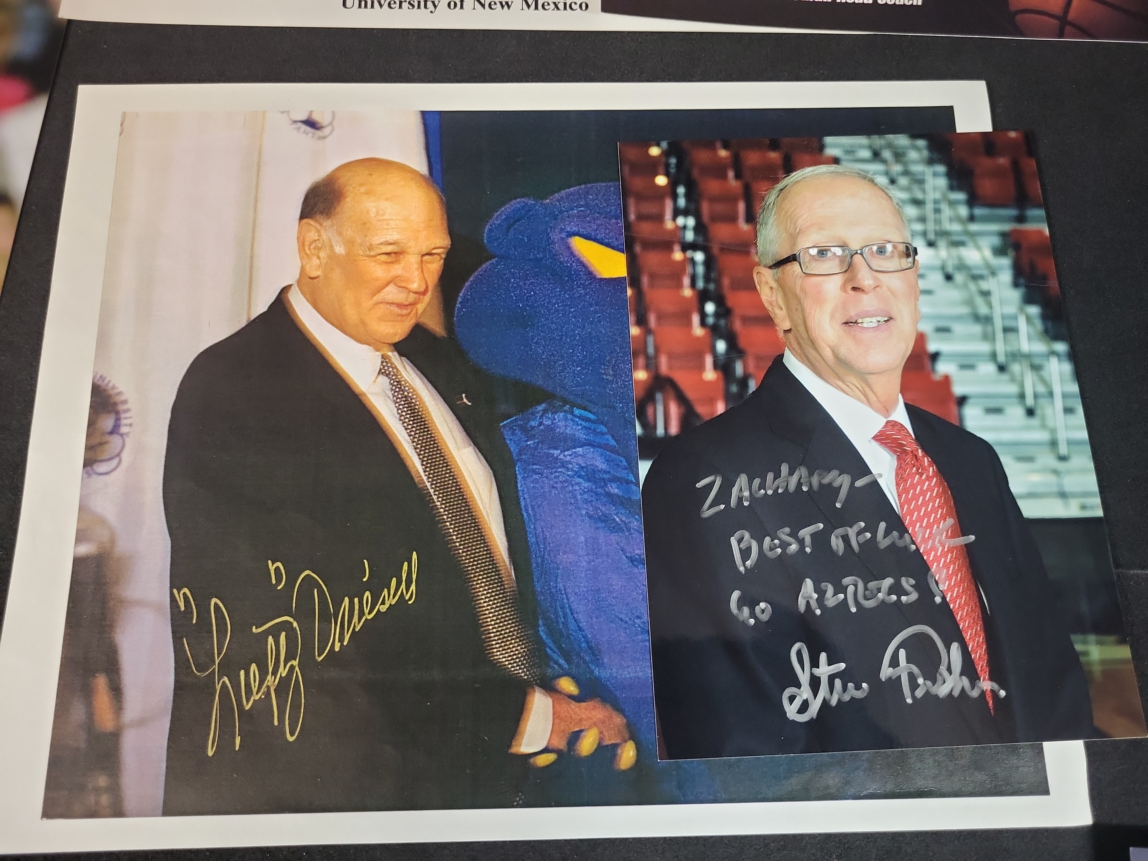 I03039 | A Collection of Autographed College Basketball Memorabilia Featuring Hall of Fame Coaches