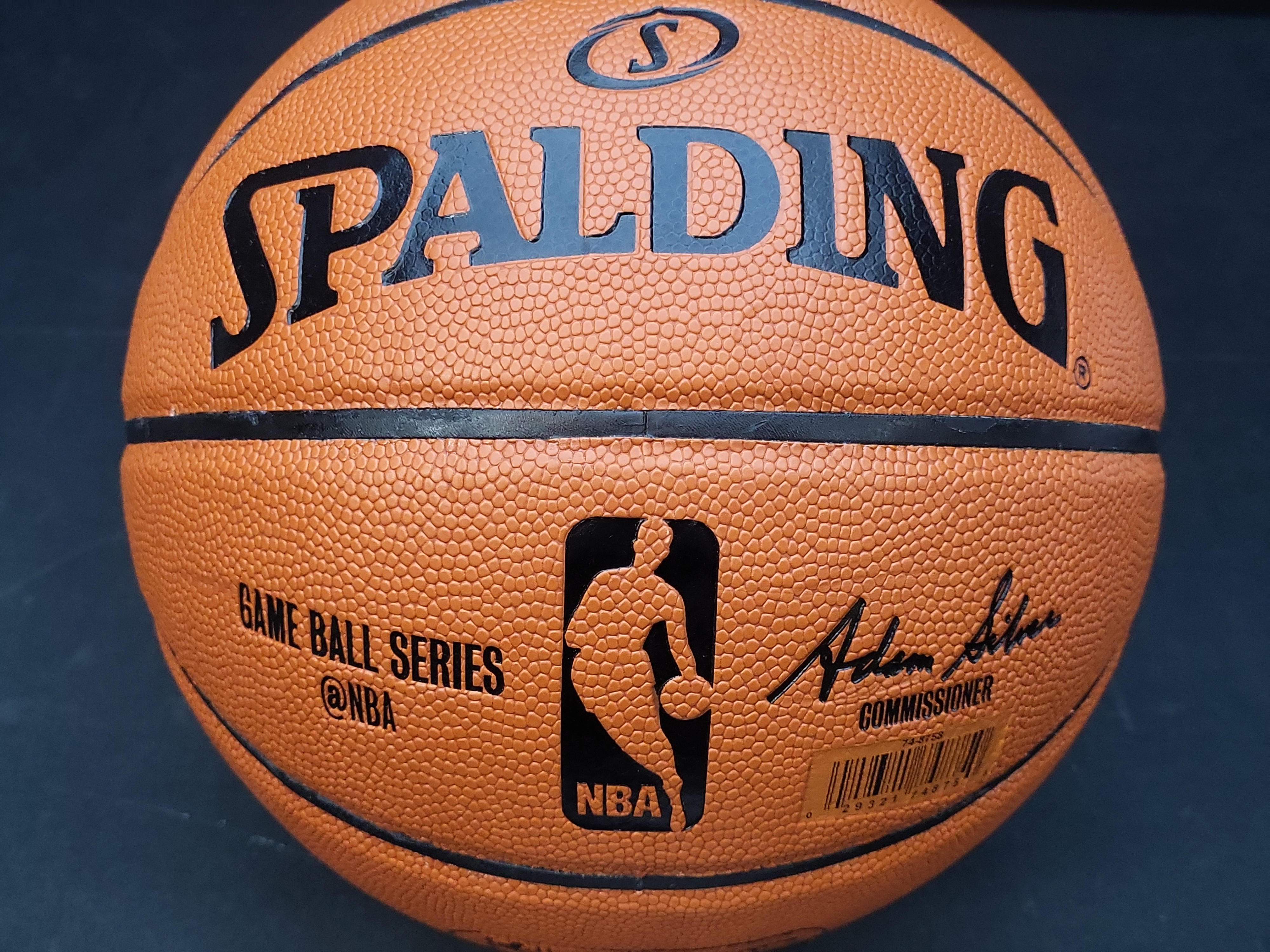 I03857 | Kemba Walker Autographed and Inscribed Charlotte Hornets Spalding NBA Basketball UDA Limited Edition 44/50