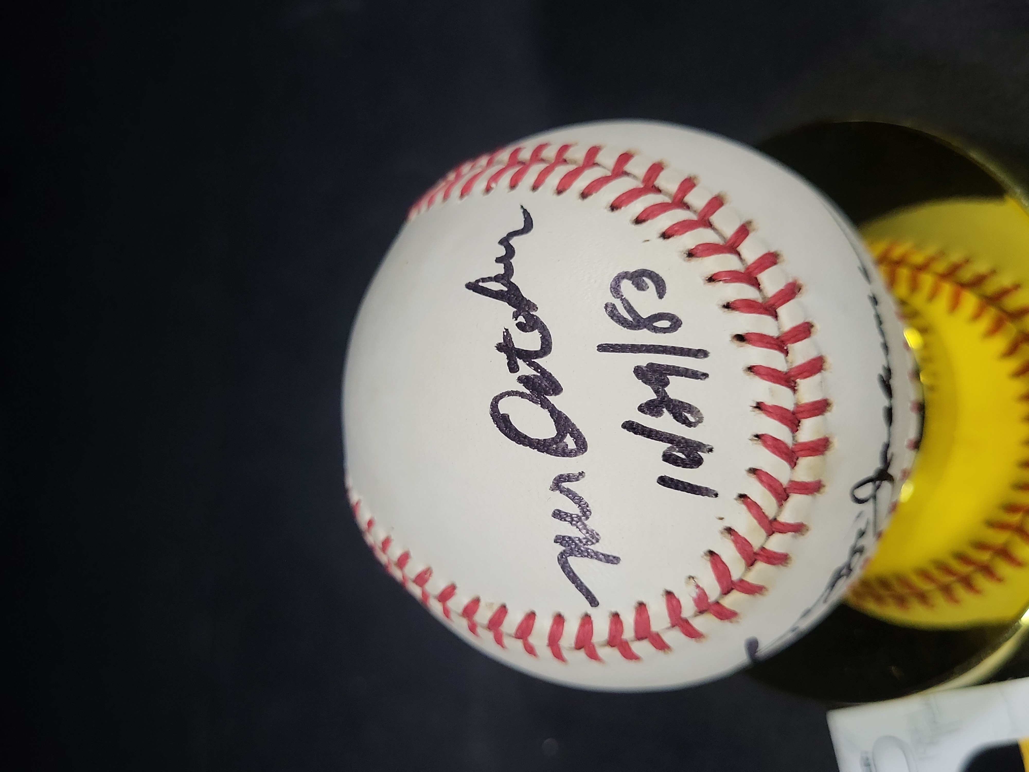I01385 | Reggie Jackson Autographed and Inscribed Official American League Baseball JSA Authenticated