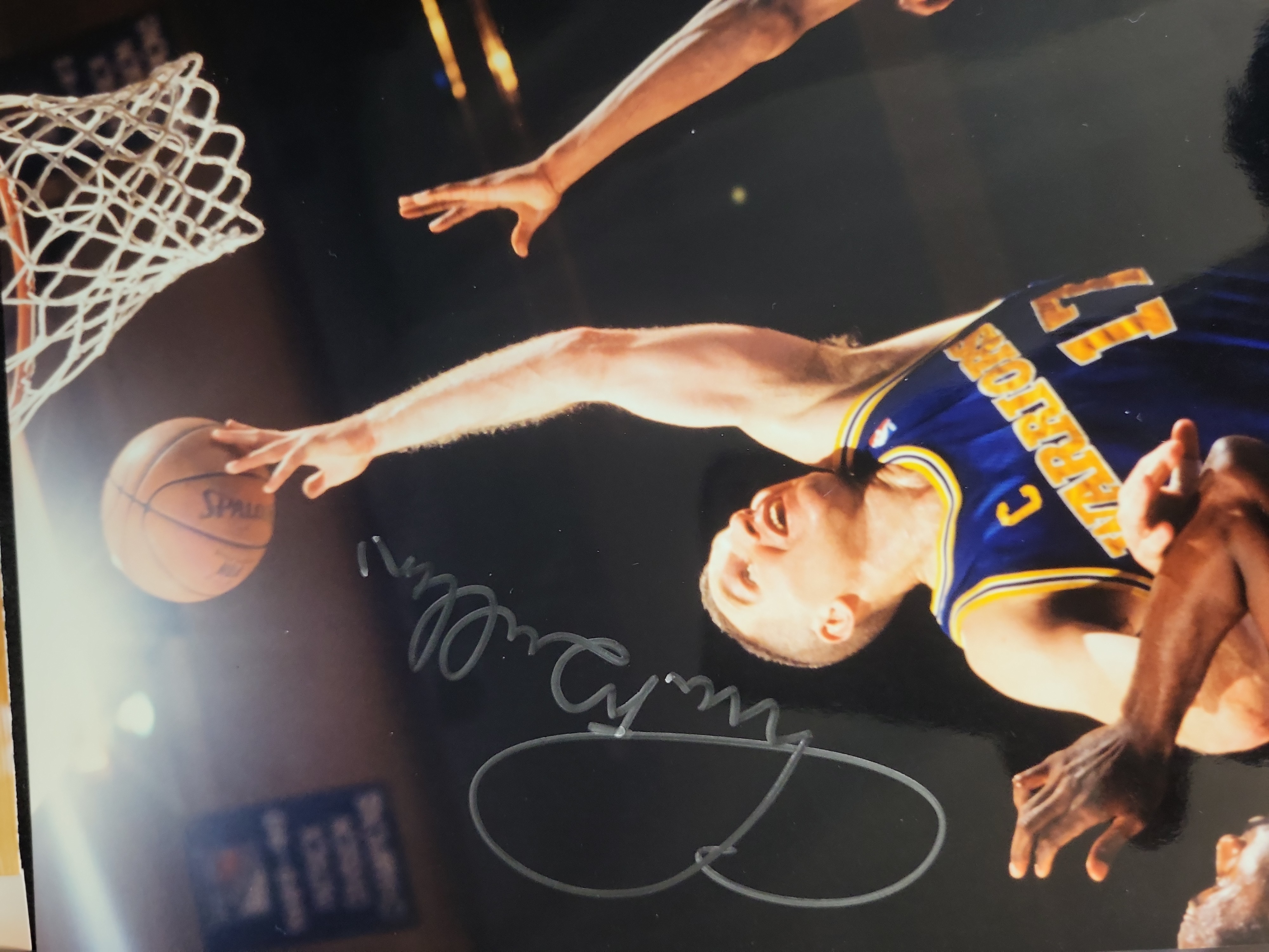 I03033 | Collection of Eight Signed and Unsigned NBA Basketball Photographs Including Joe Dumars and Chris Mullin