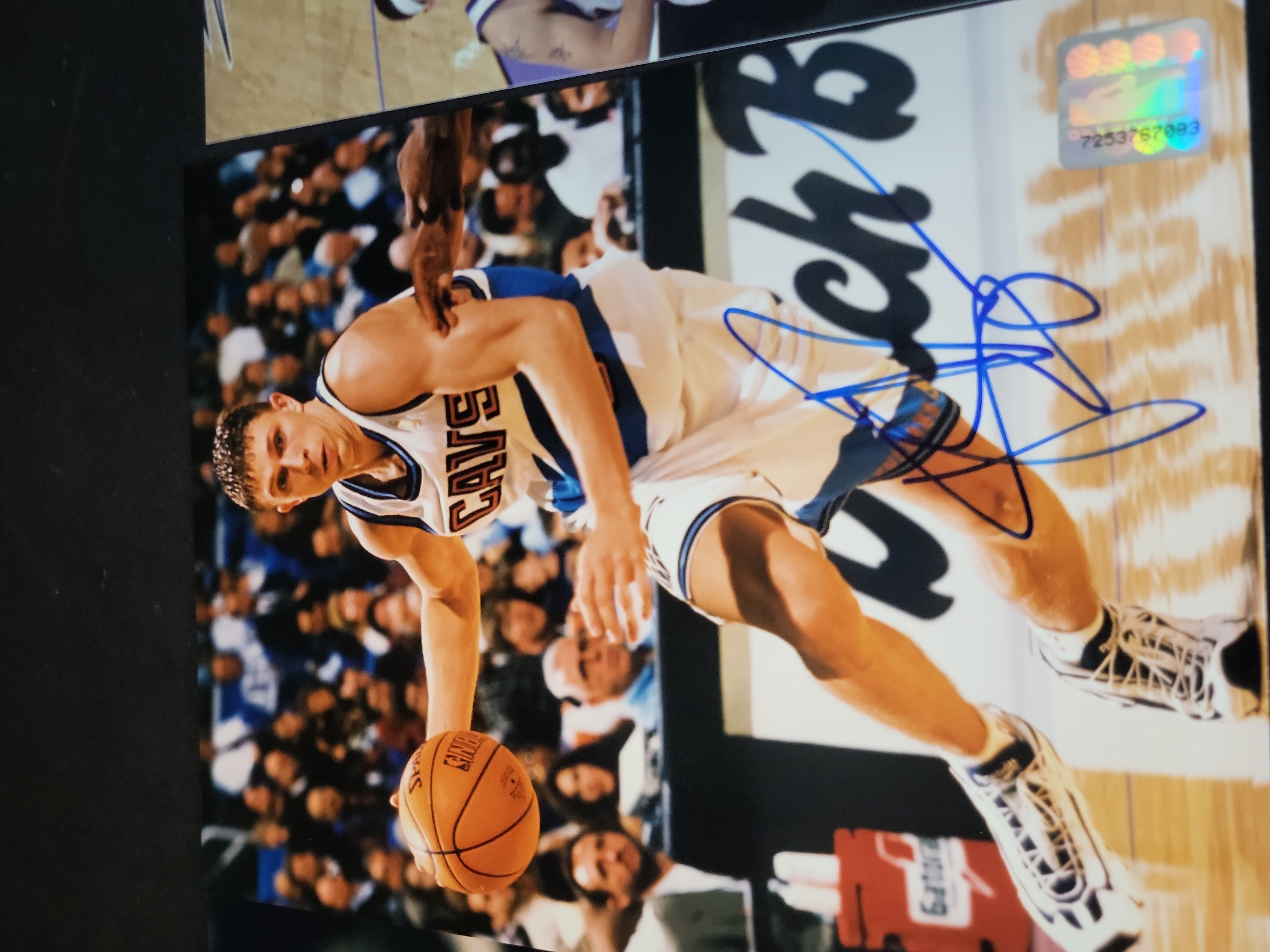 I03033 | Collection of Eight Signed and Unsigned NBA Basketball Photographs Including Joe Dumars and Chris Mullin