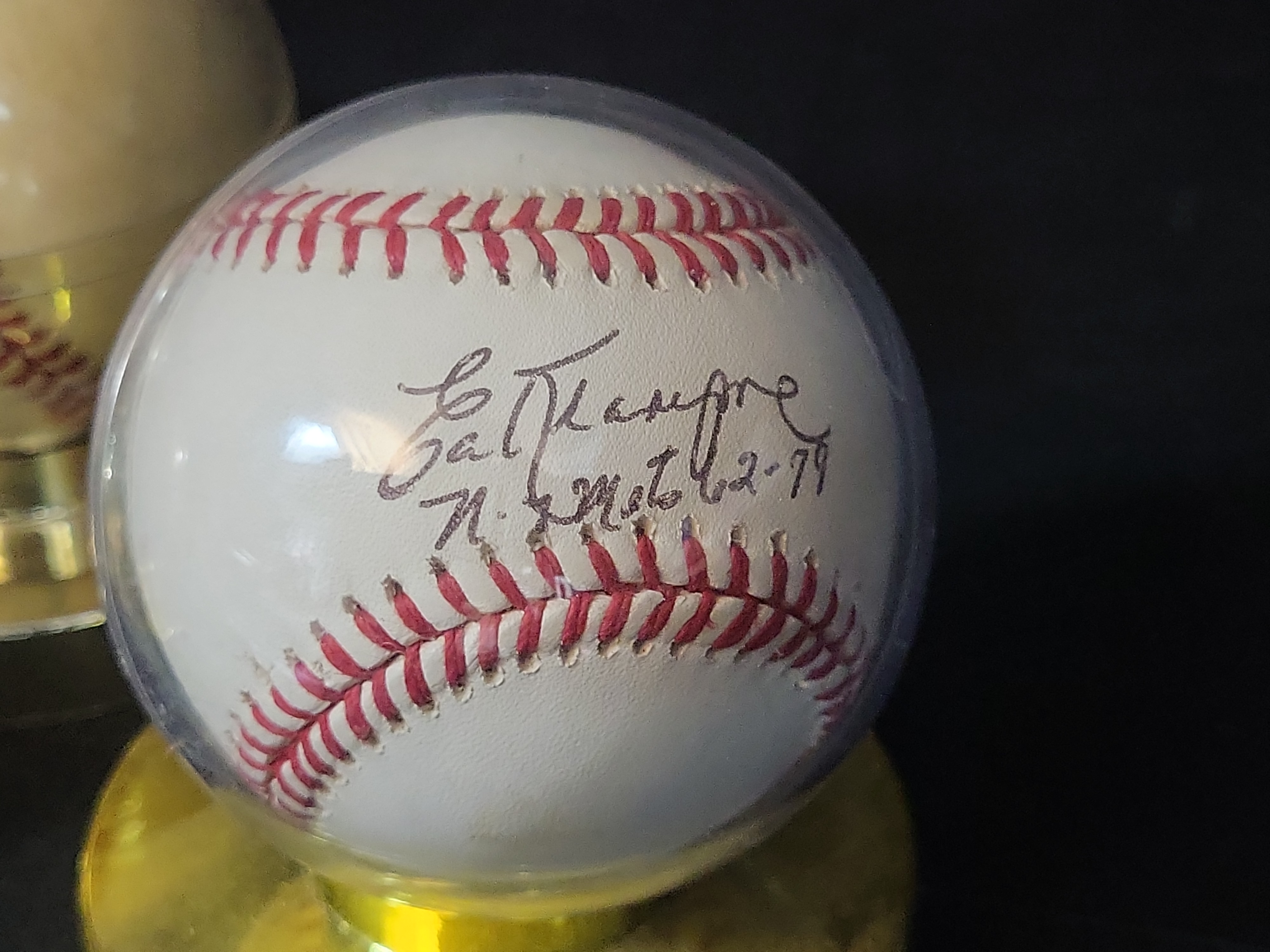 I03074 | A Collection of Five Autographed Baseballs Including Tug McGraw and Jim Bouton