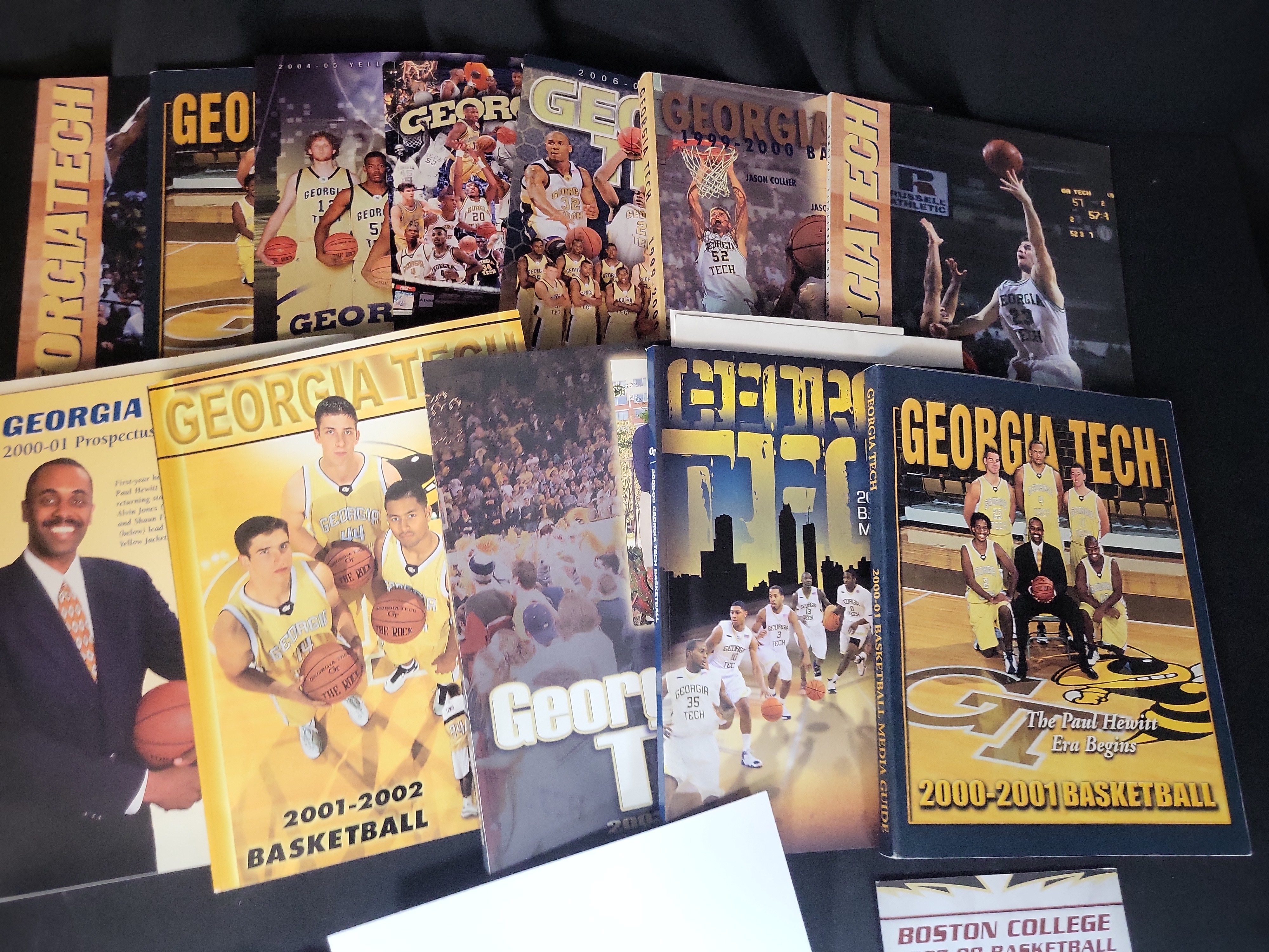 I03049 | A Collection of NCAA Basketball Media Guides, Commemorative Programs, and Autographed Ephemera