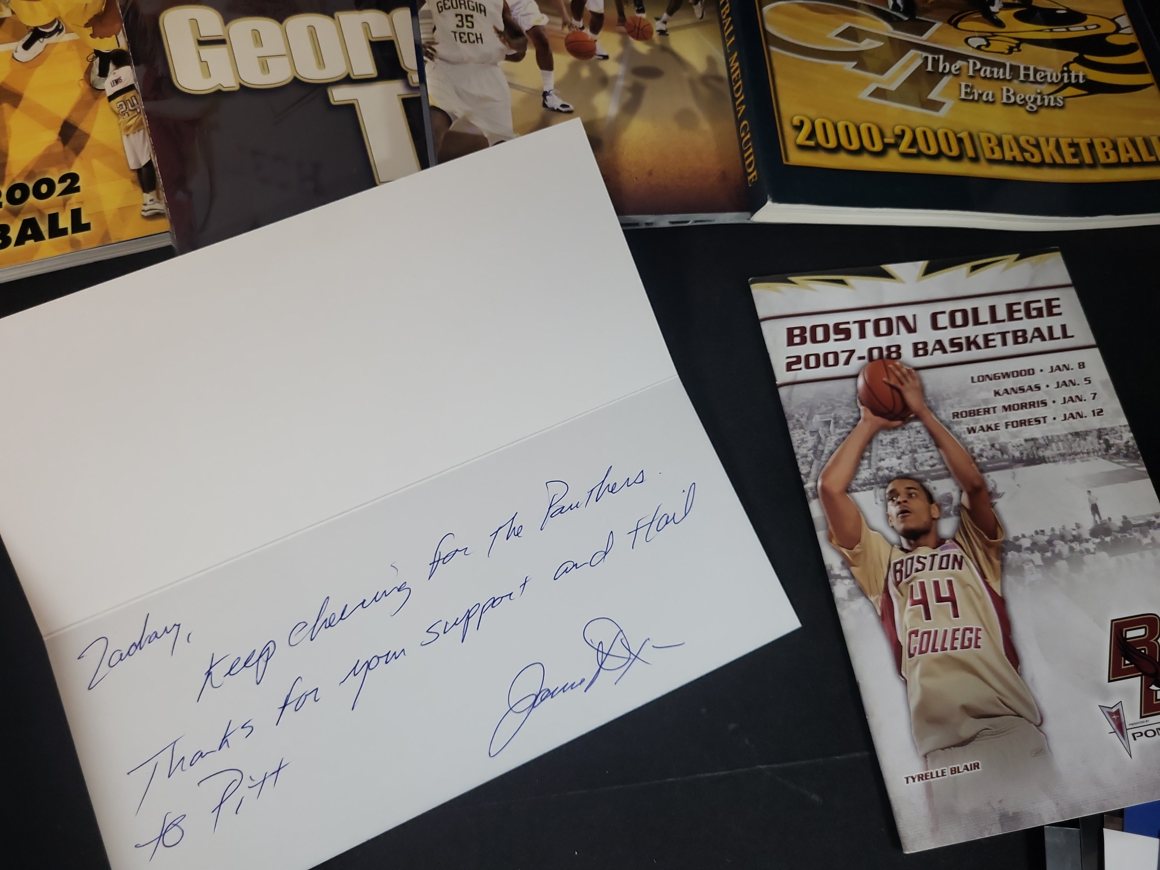 I03049 | A Collection of NCAA Basketball Media Guides, Commemorative Programs, and Autographed Ephemera