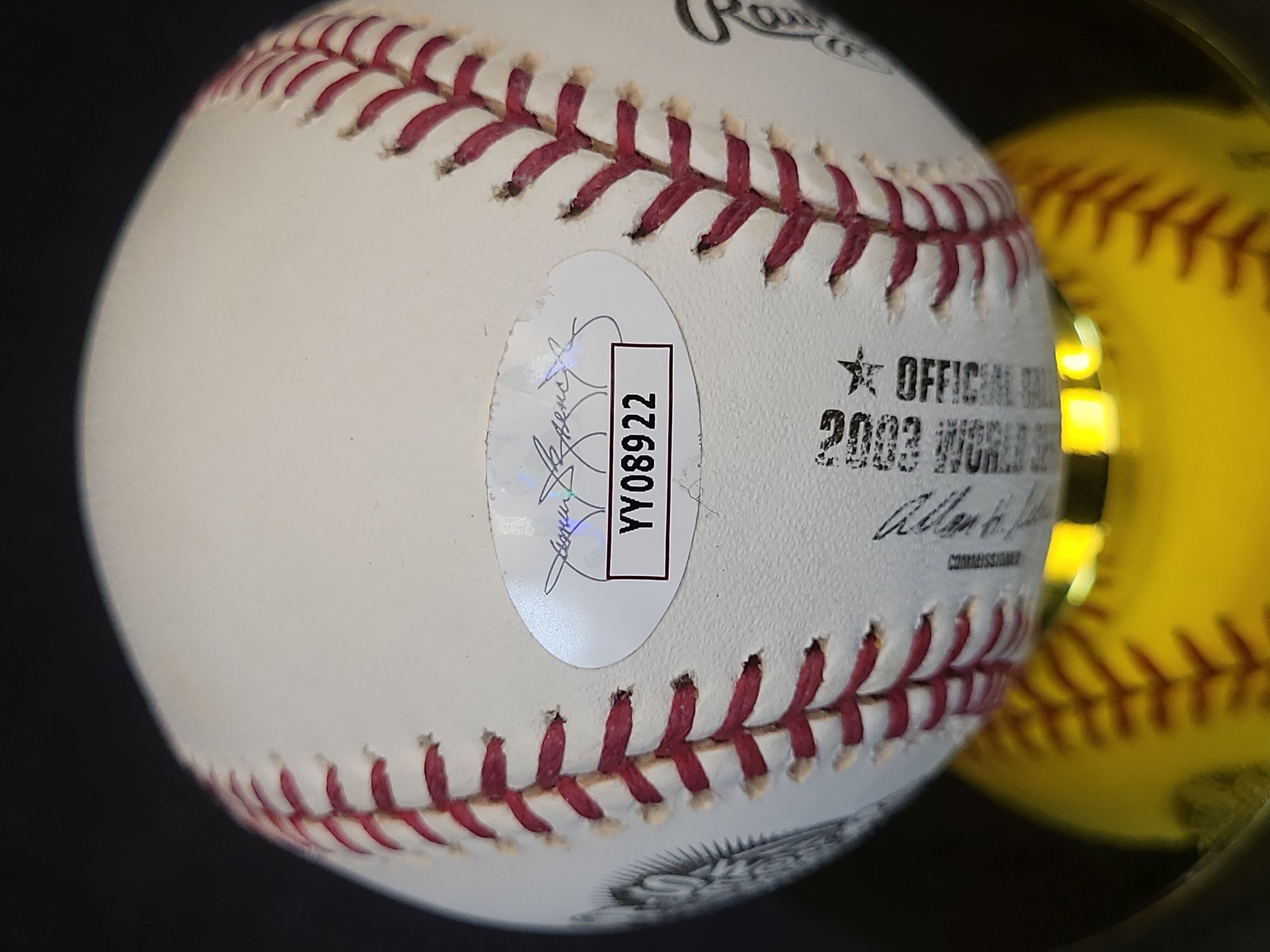 I03463 | Albert Pujols Autographed Rawlings Official 2003 World Series Baseball
