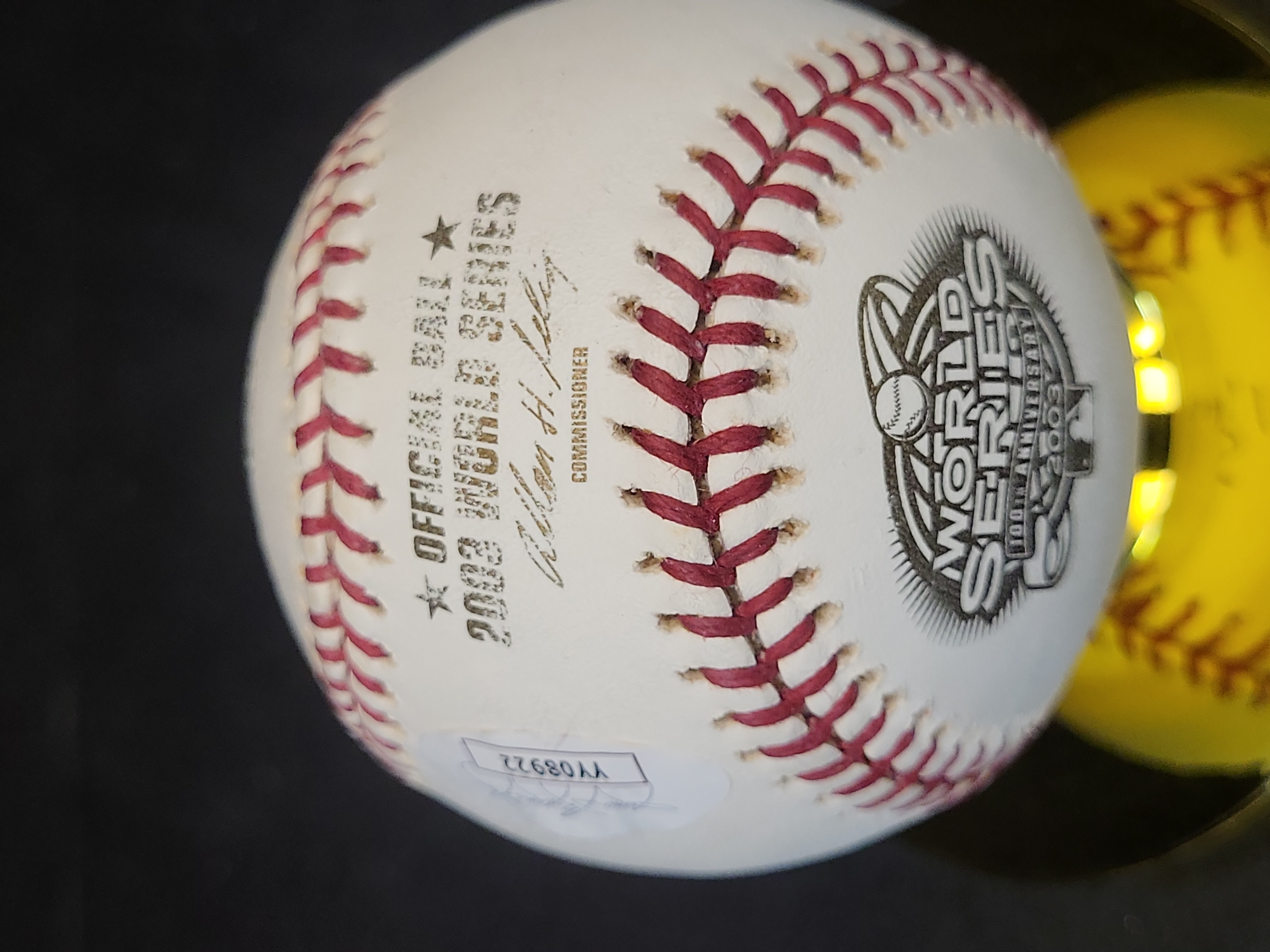 I03463 | Albert Pujols Autographed Rawlings Official 2003 World Series Baseball