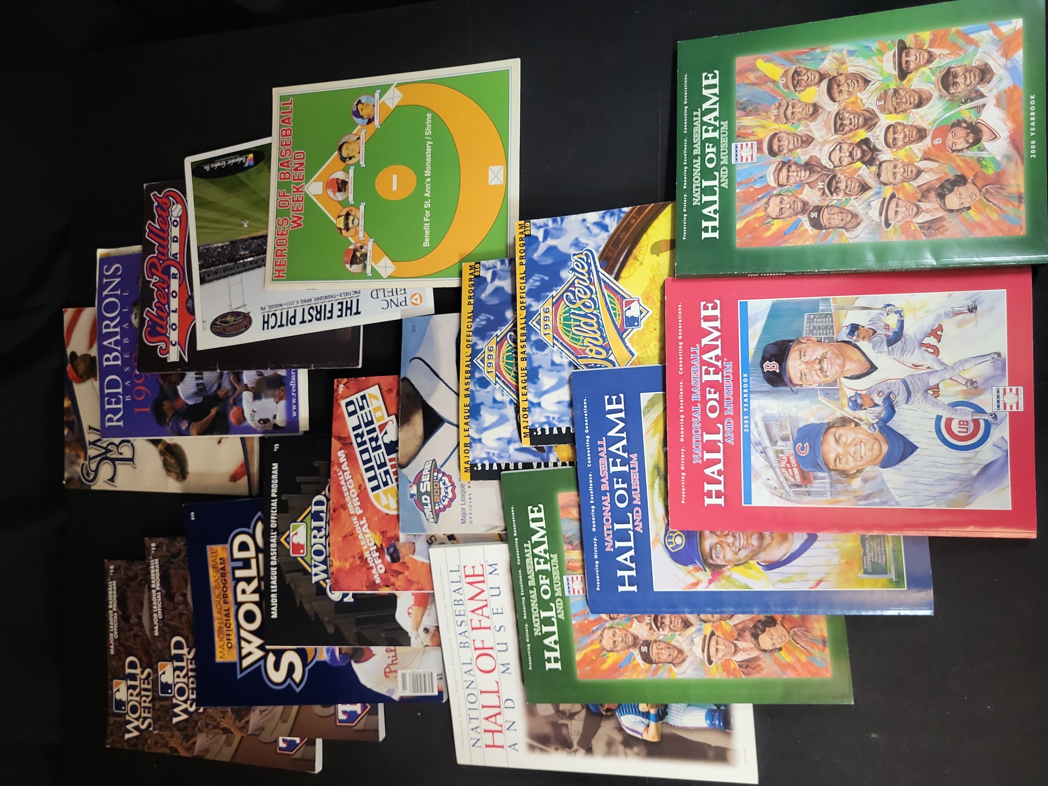 I03046 | A Collection of Major League Baseball World Series, Hall of Fame Programs, and Minor League Ephemera