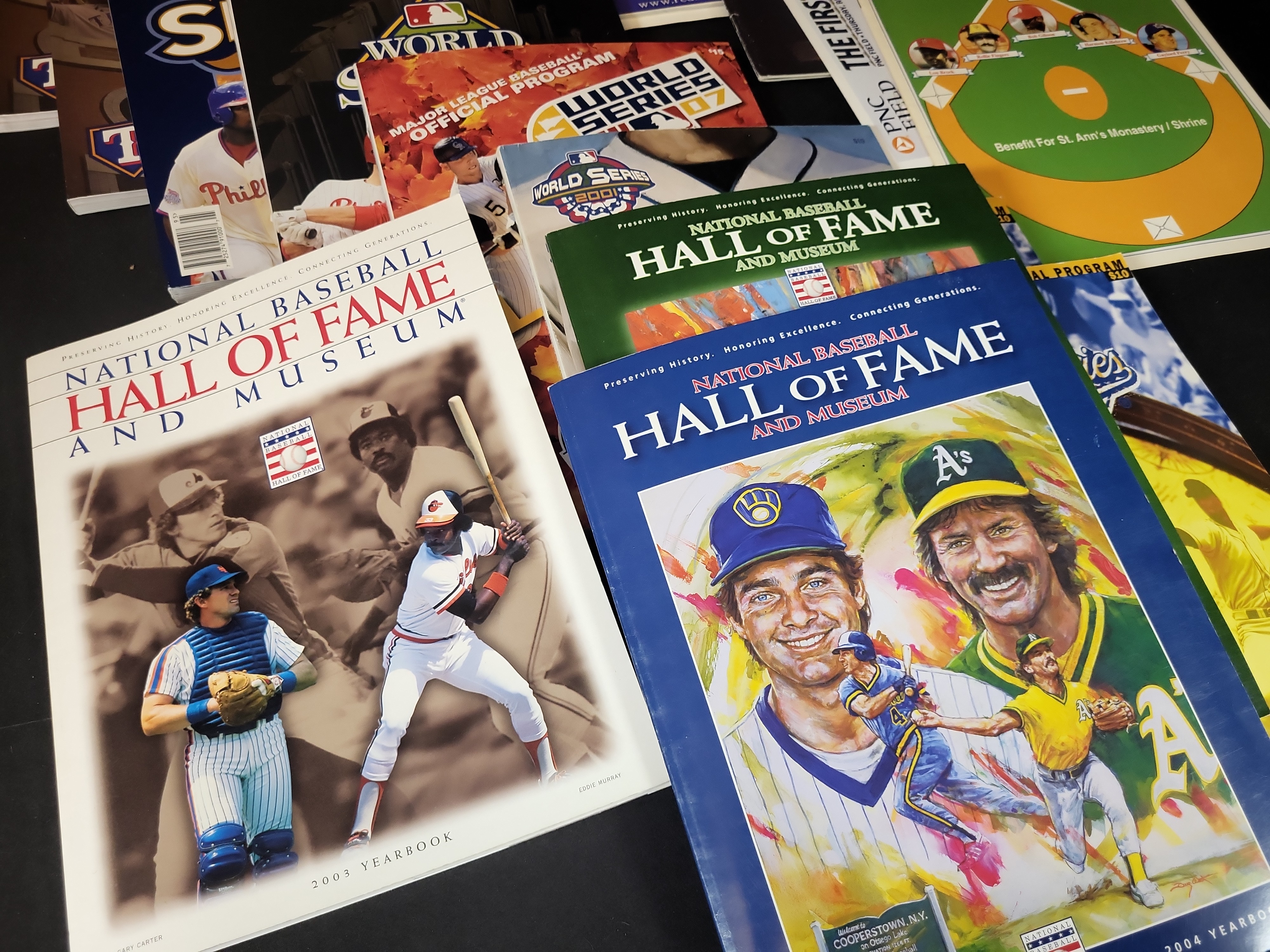 I03046 | A Collection of Major League Baseball World Series, Hall of Fame Programs, and Minor League Ephemera
