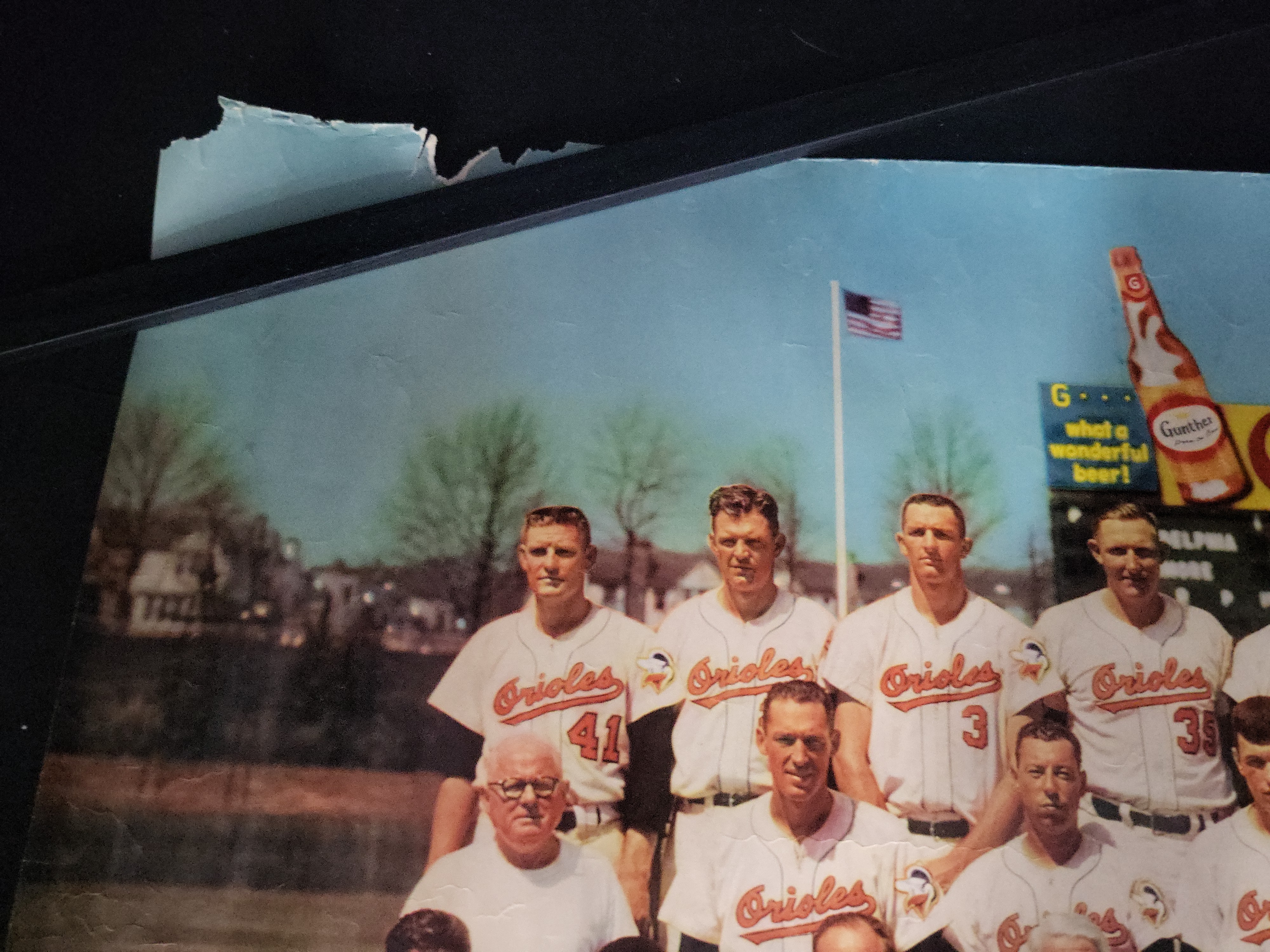 I03207 | 1959 Gunther Beer Baltimore Orioles Promotional Team Poster