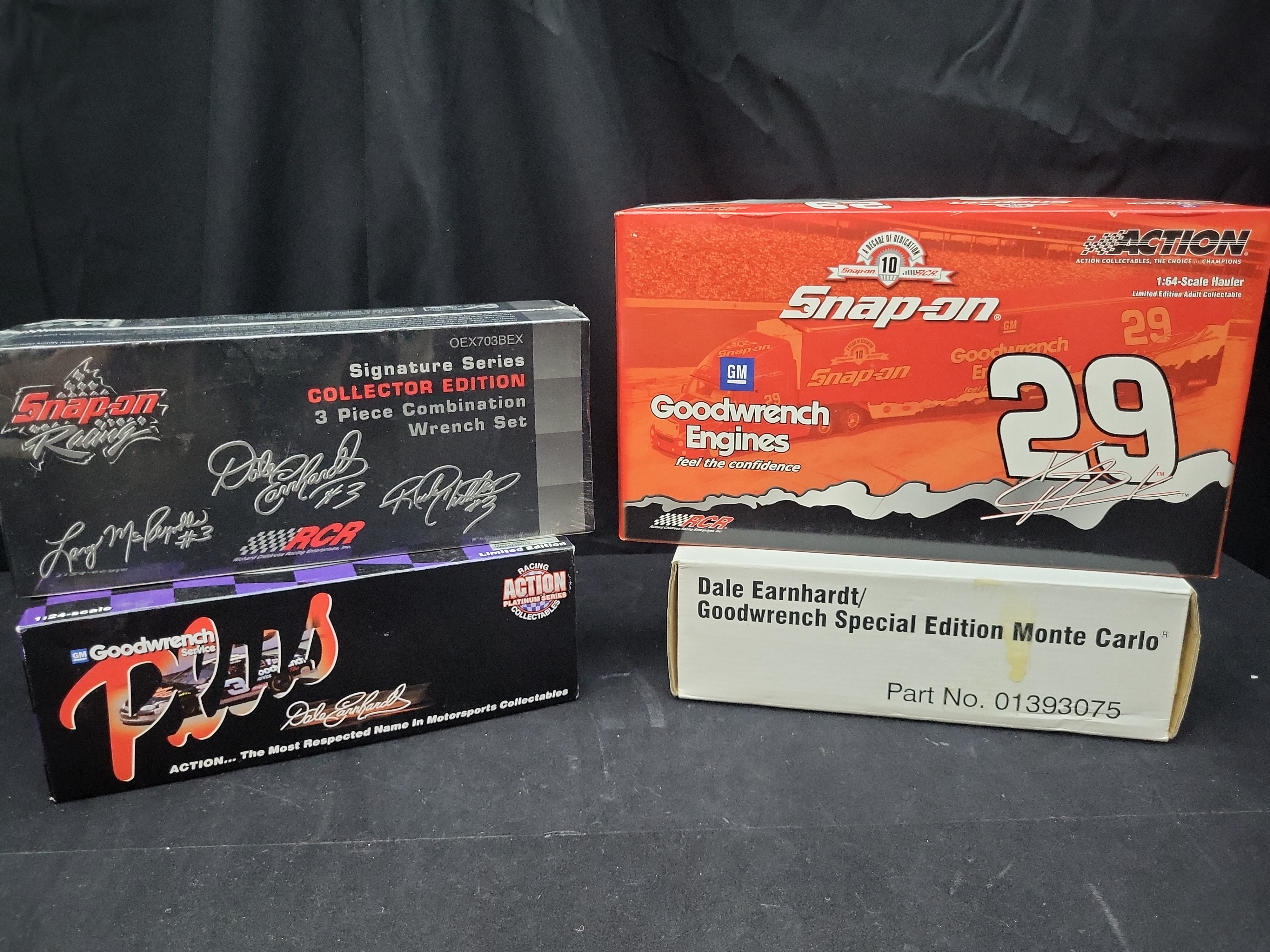 I03608 | A Collection of NASCAR and Snap-on Racing Dale Earnhardt and Kevin Harvick Collectibles
