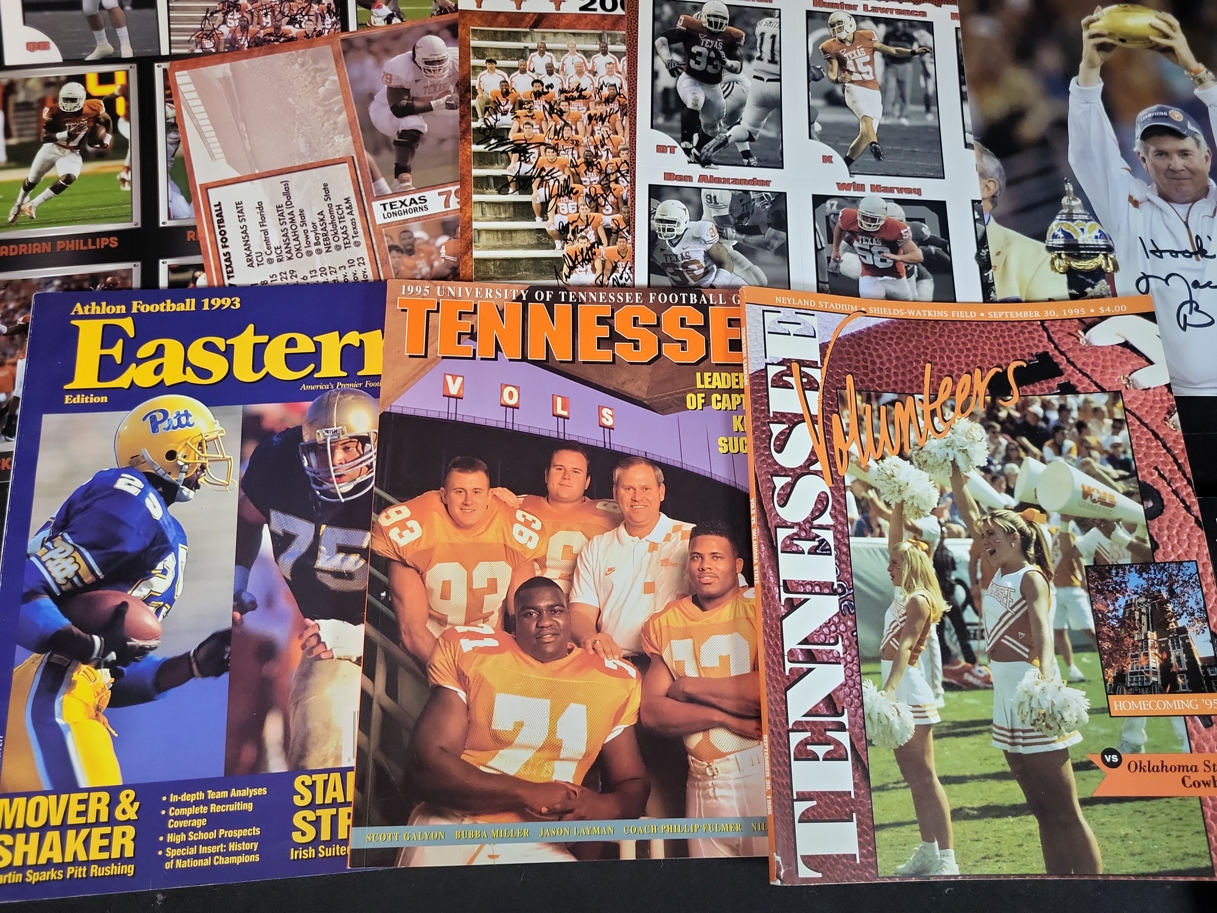I03045 | A Collection of NCAA College Football Media Guides, Game Programs, and Autographed Memorabilia