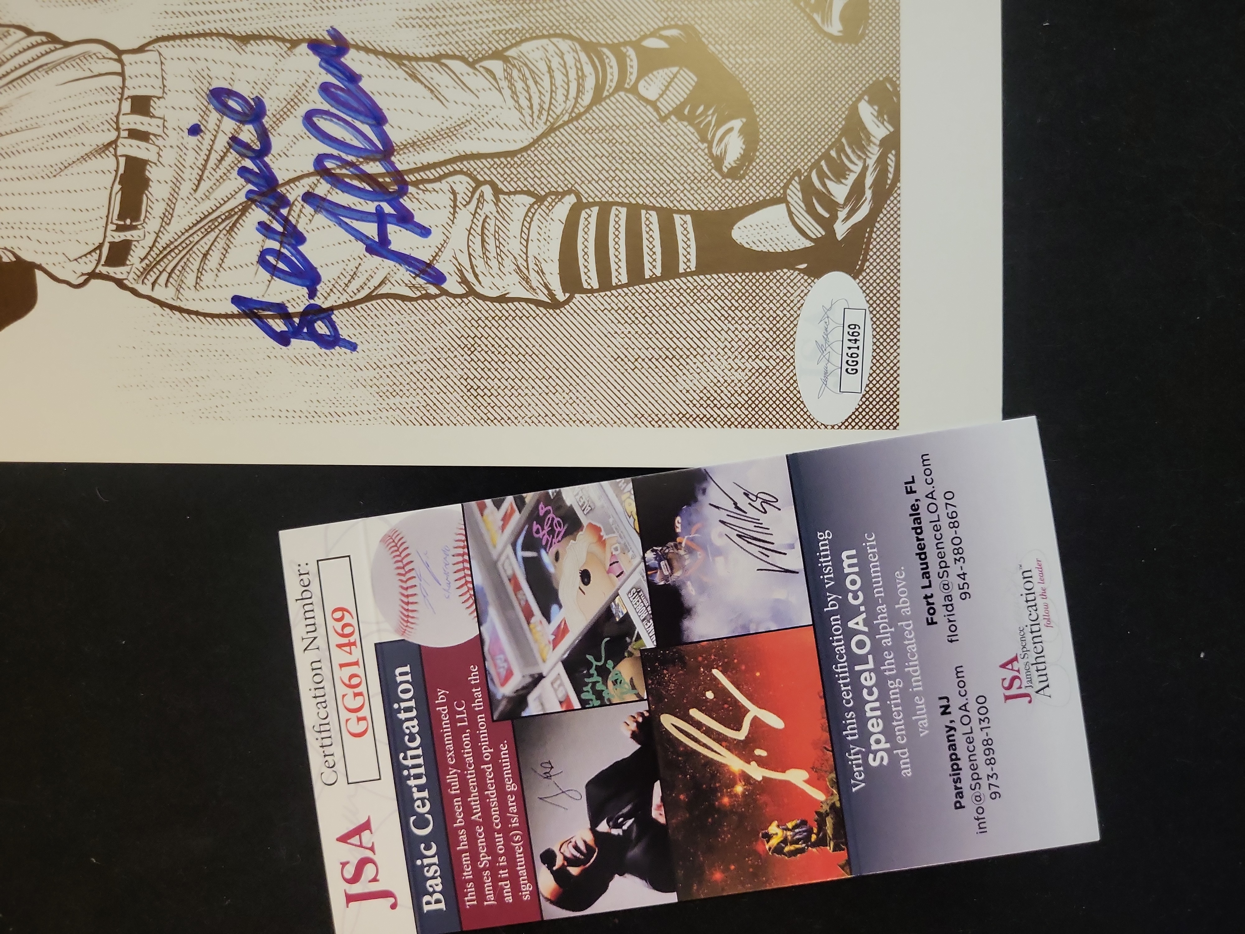 I00827 | Washington Senators Legends Multi-Signed 2003 Nats Fest Poster, JSA Authenticated