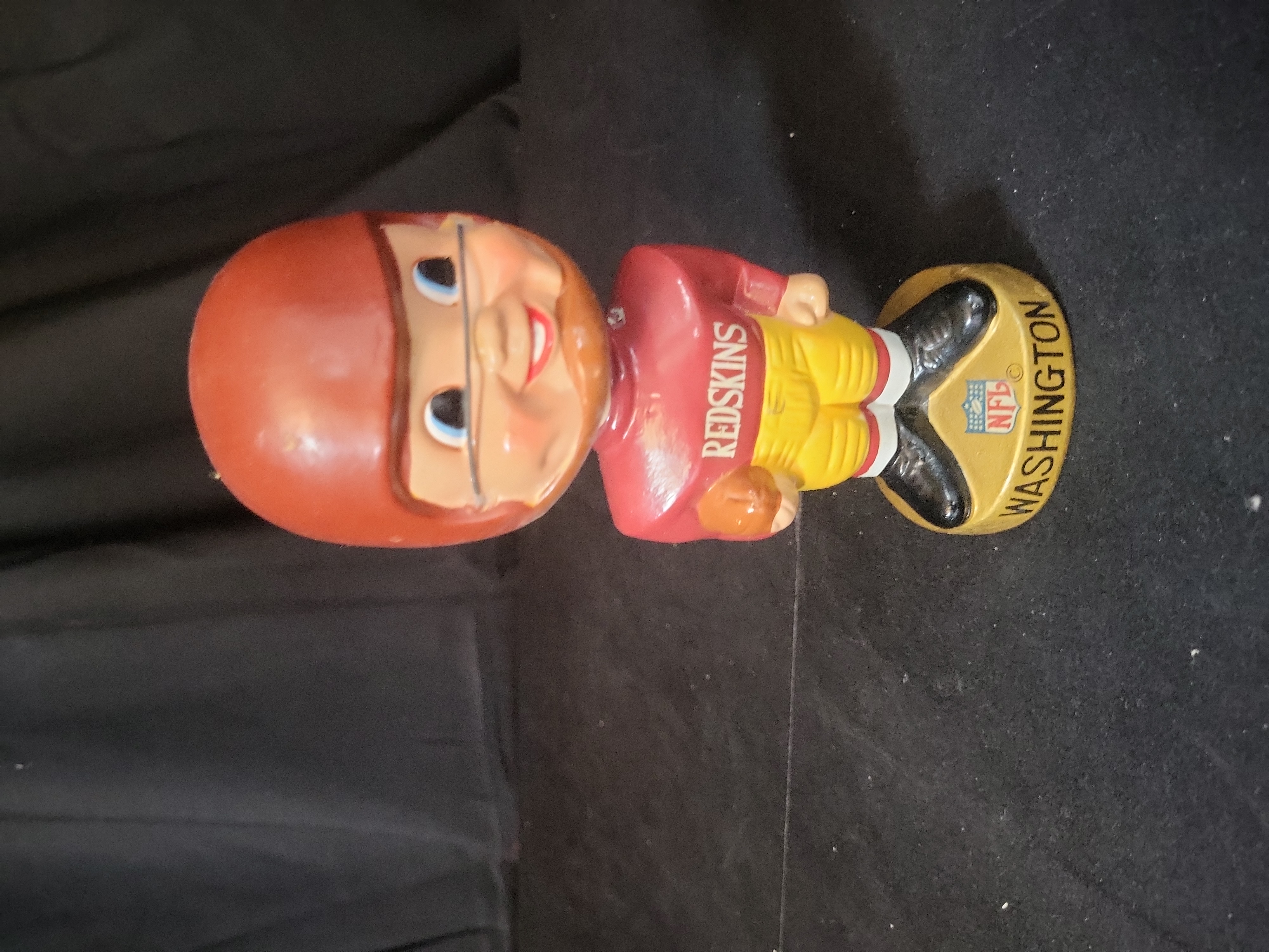 I03257 | Vintage 1960s Washington Redskins NFL Football Bobblehead by Pro-Novelty