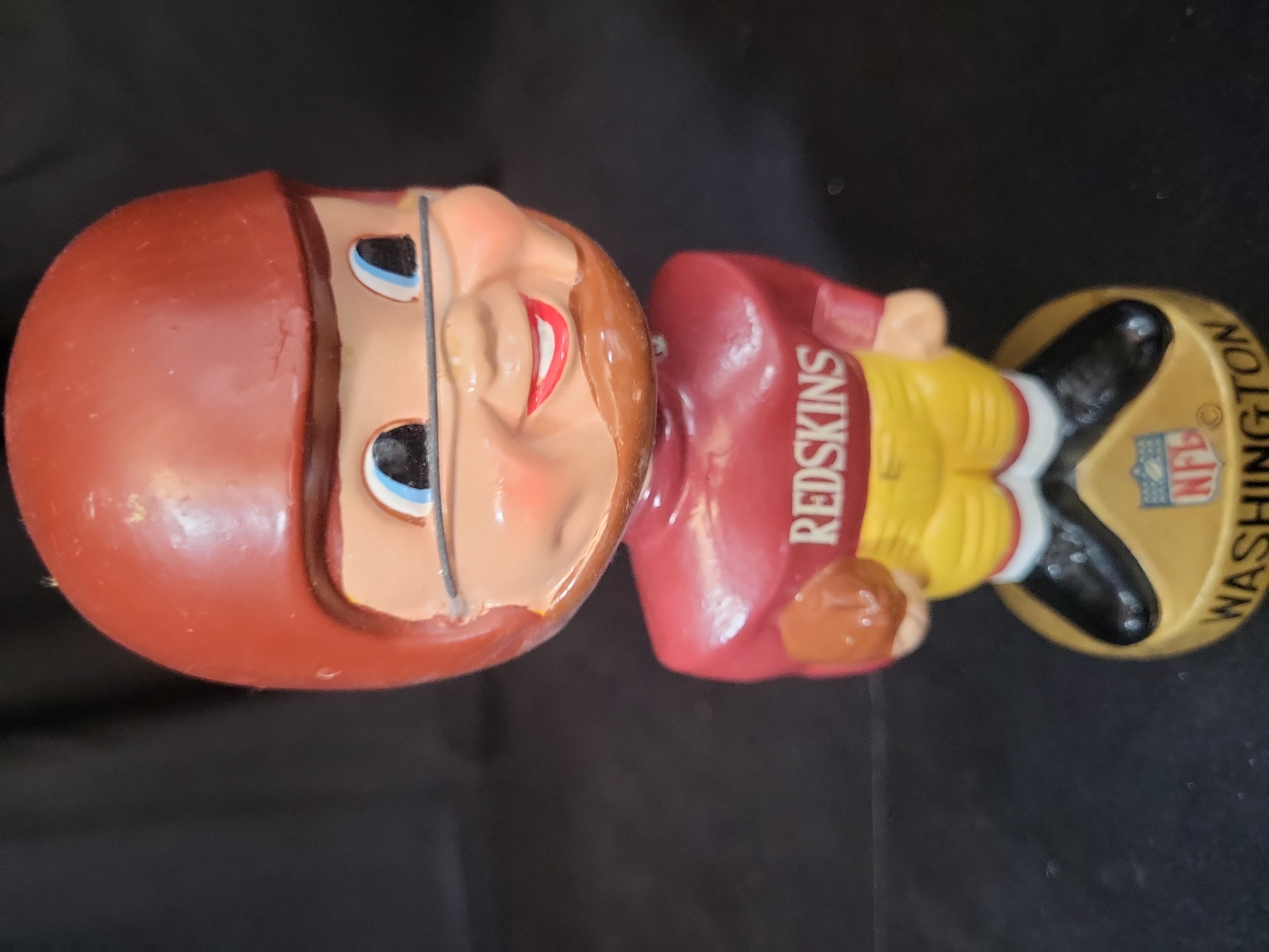 I03257 | Vintage 1960s Washington Redskins NFL Football Bobblehead by Pro-Novelty