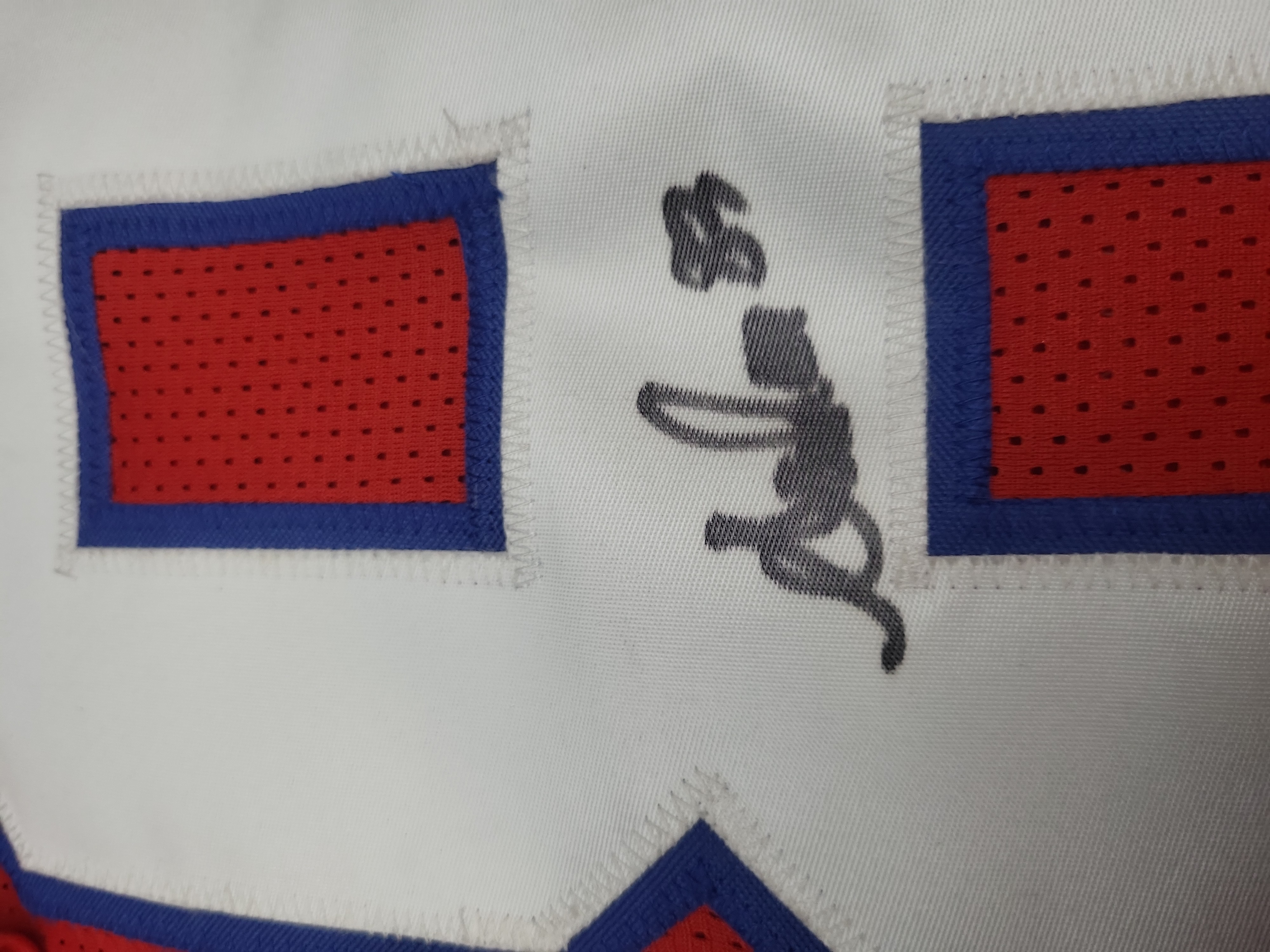 I03556 | Andre Reed Signed Buffalo Bills Custom Football Jersey with JSA Authentication
