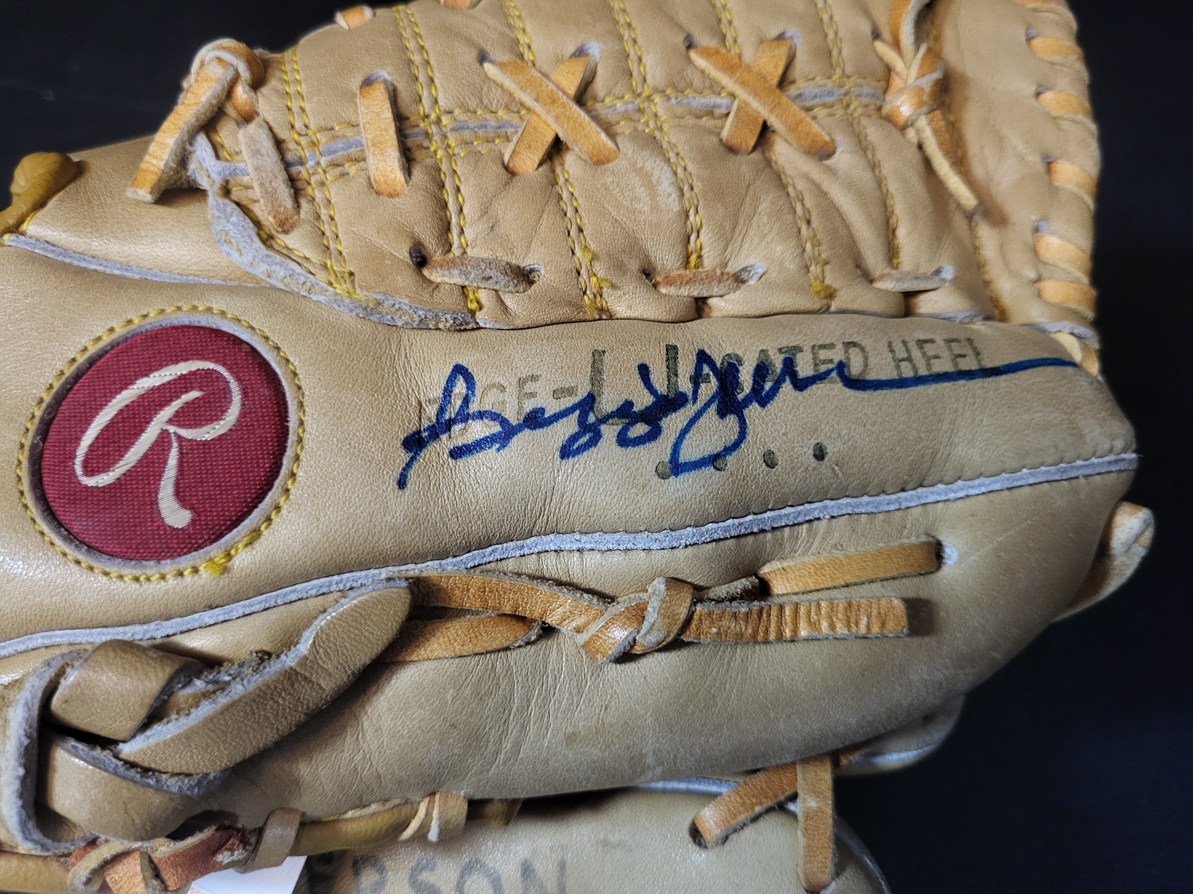I03088 | Brady Anderson Signed Rawlings Baseball Glove with JSA Authentication
