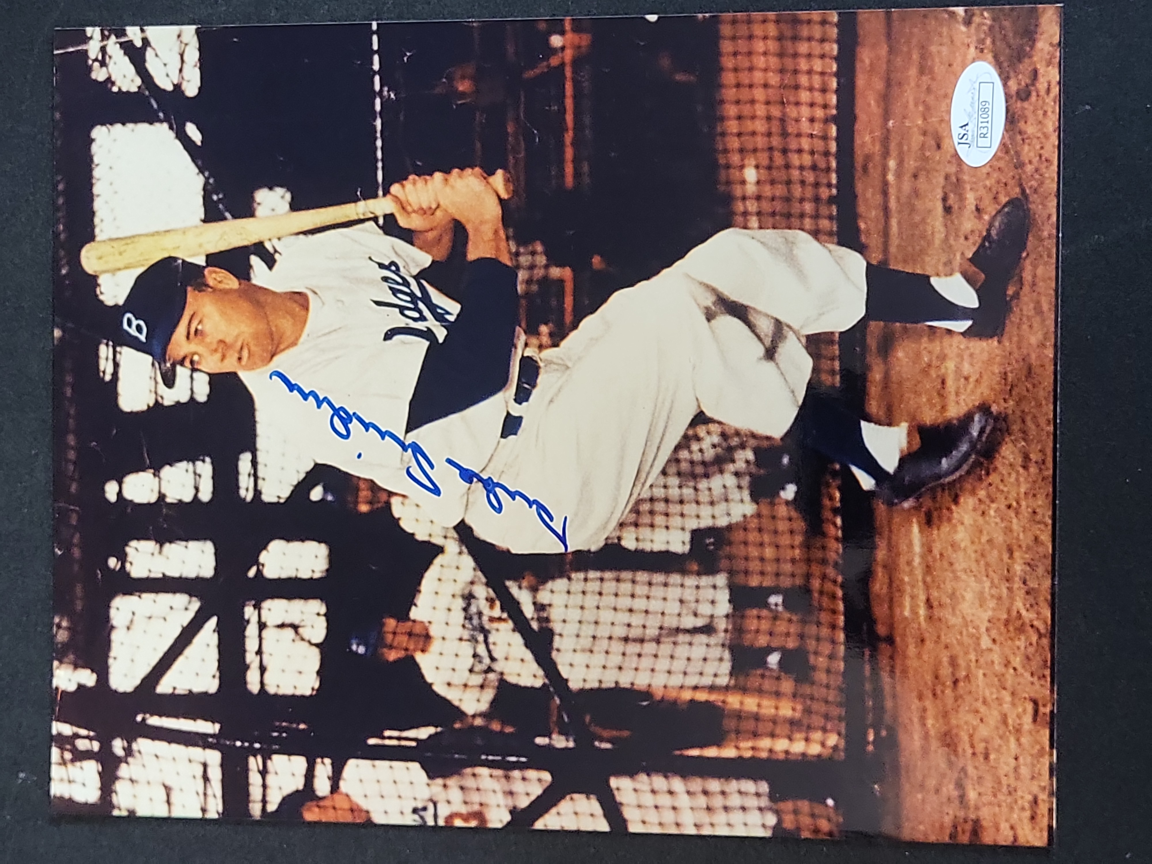 I03308 | Duke Snider Signed Brooklyn Dodgers Photograph JSA Authenticated