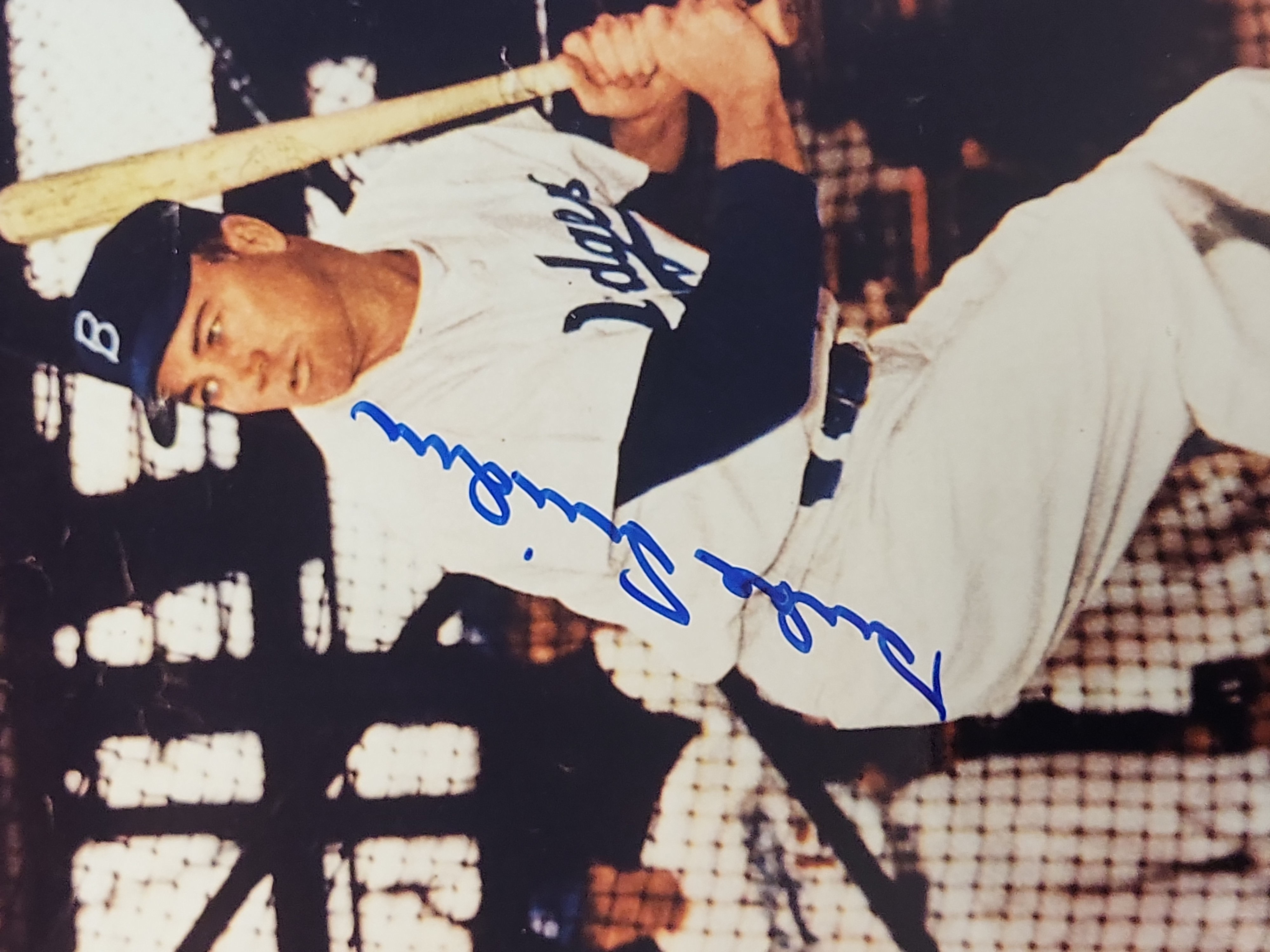 I03308 | Duke Snider Signed Brooklyn Dodgers Photograph JSA Authenticated