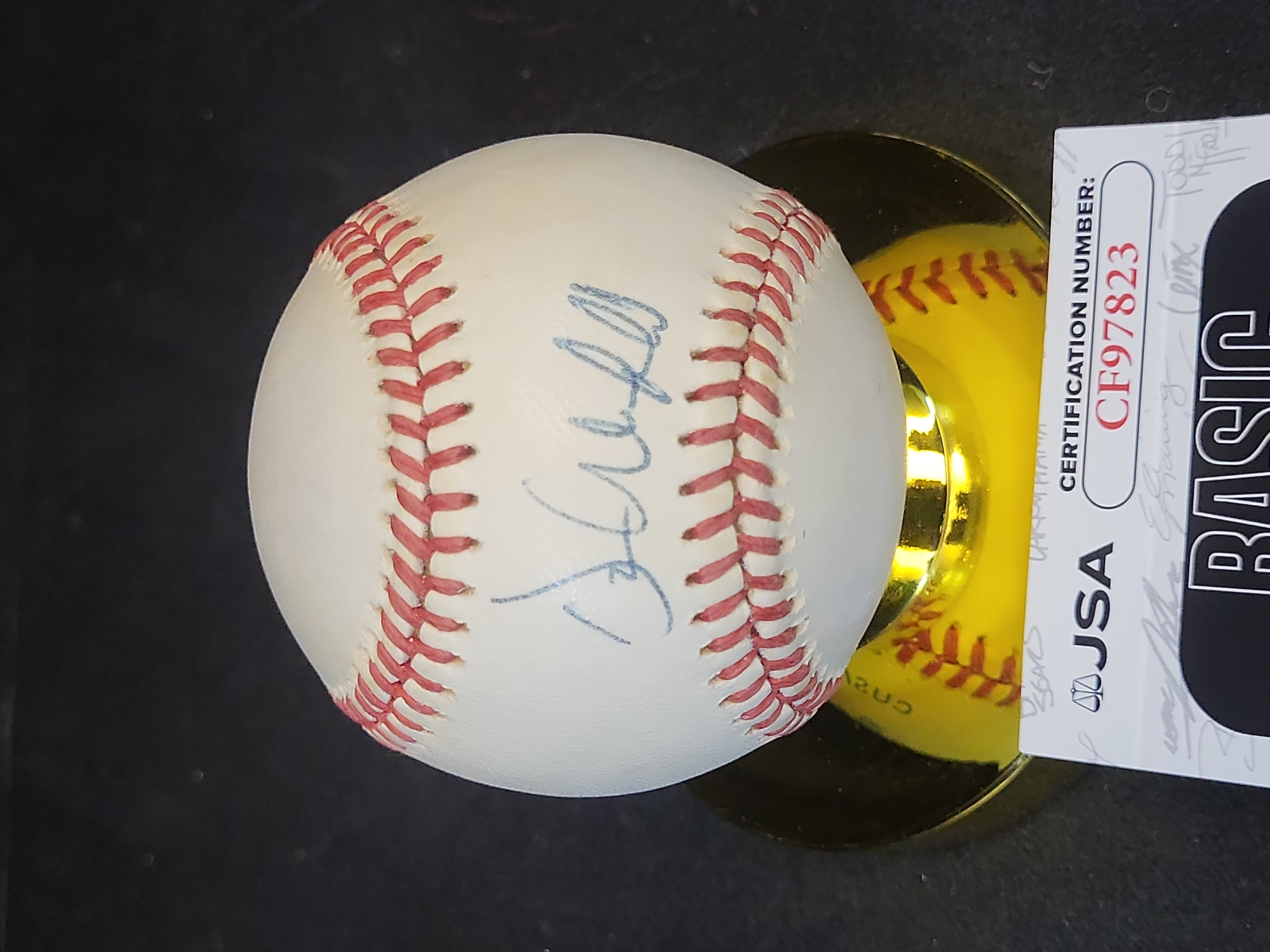 I03464 | Al Kaline Autographed Rawlings Official American League Baseball JSA Certified